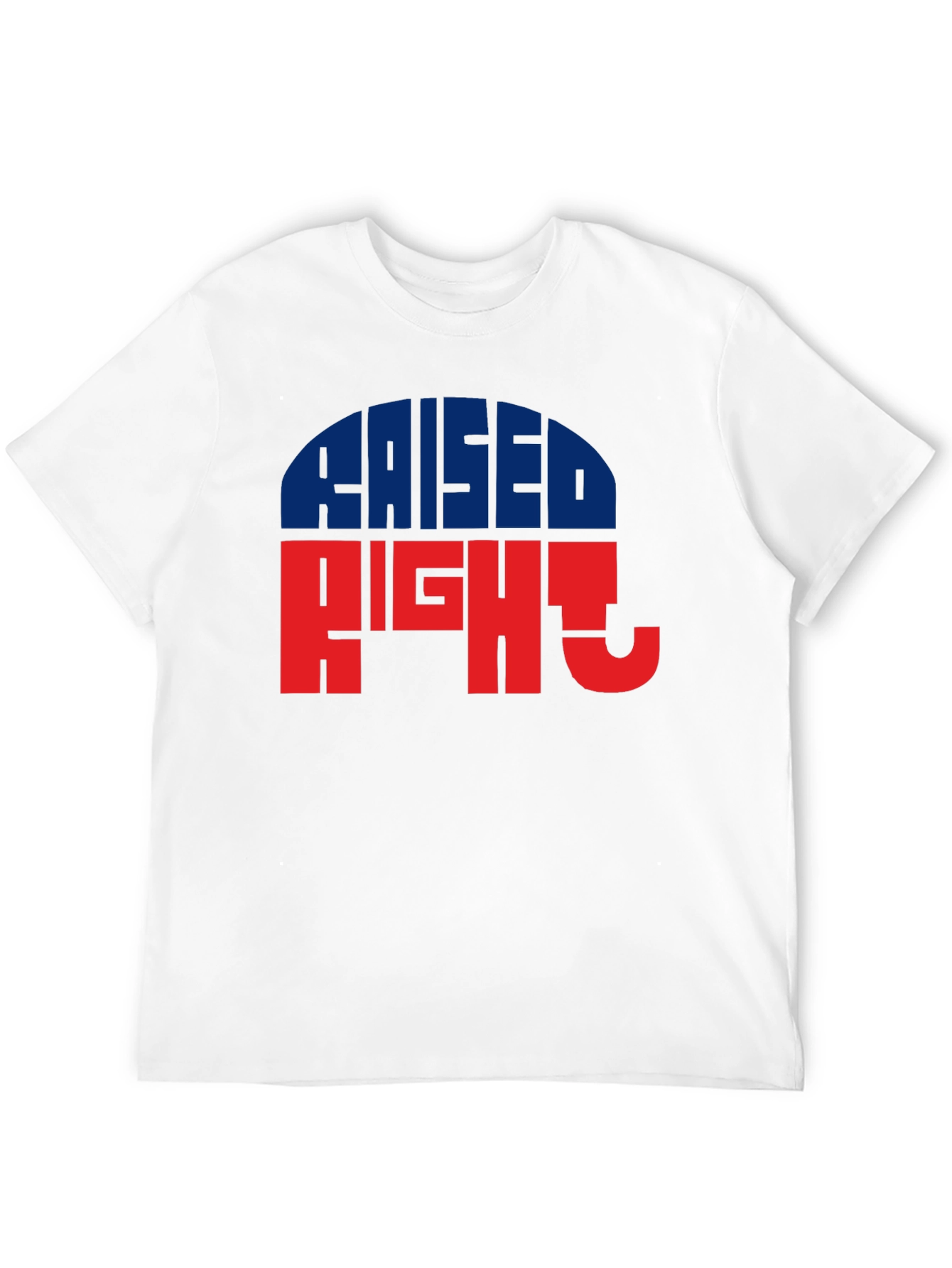 Raised Right Graphic Tee - Patriotic Style