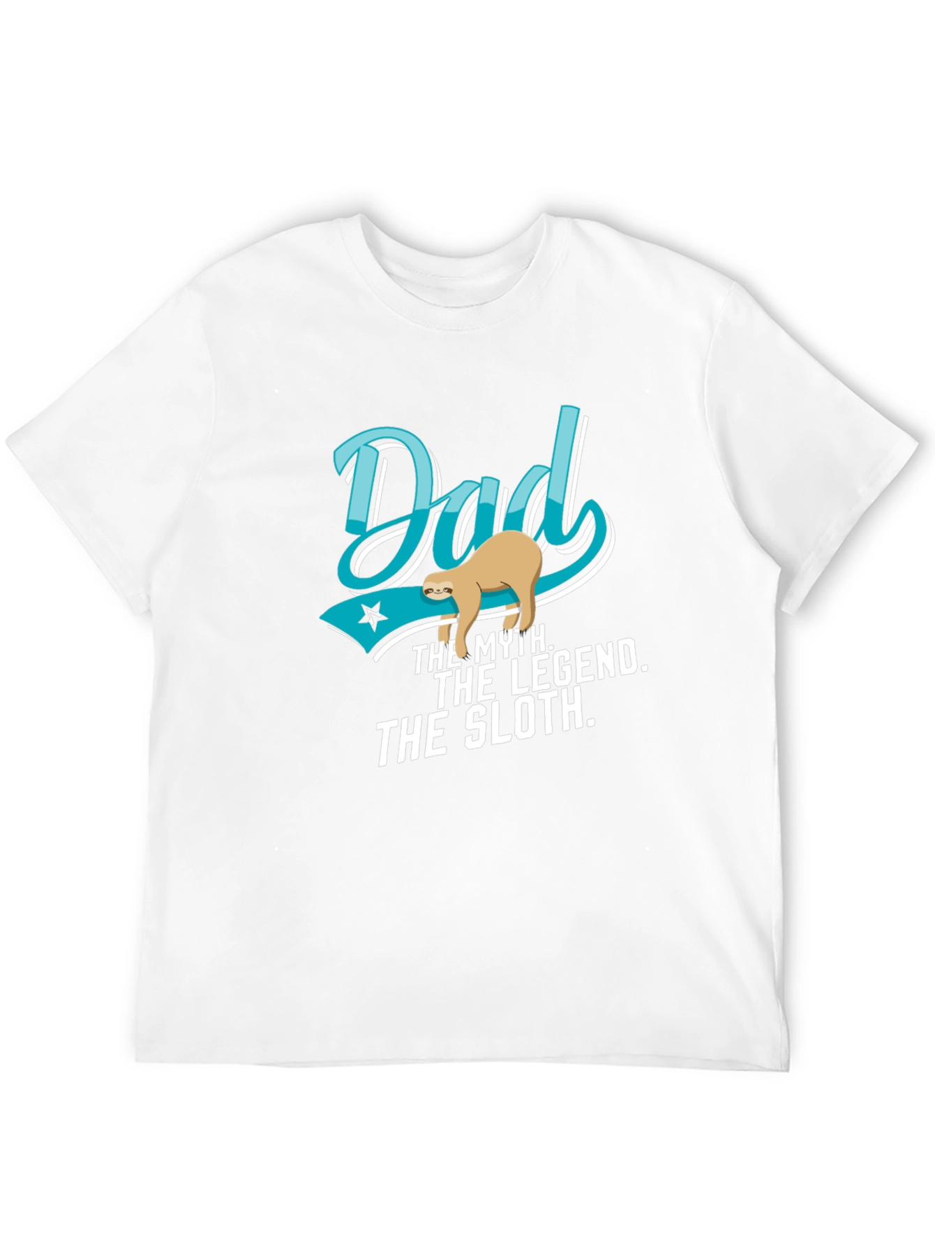 Dad The Myth The Legend The Sloth T-Shirt