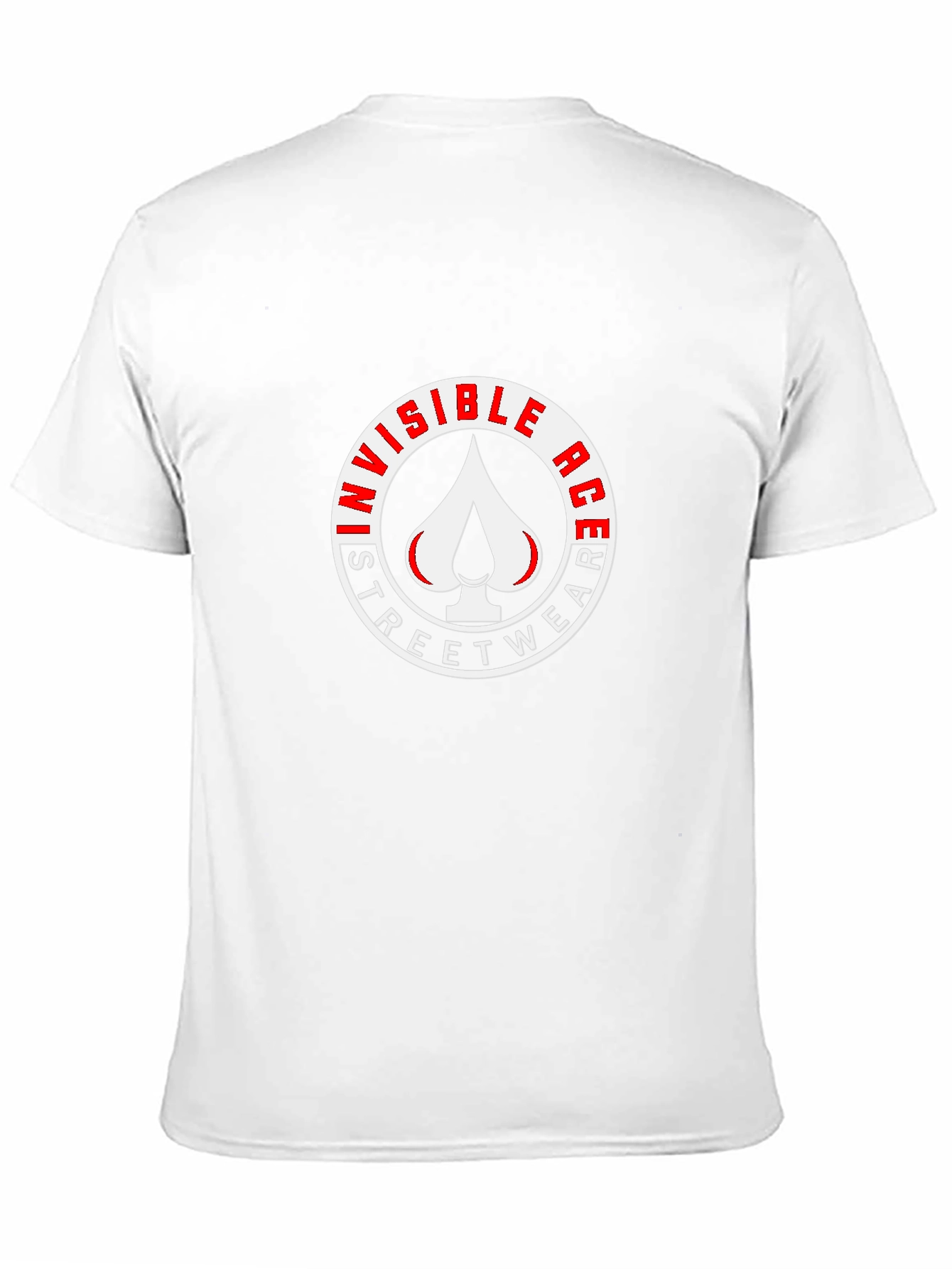 Invisible Ace Streetwear Graphic Tee - Black