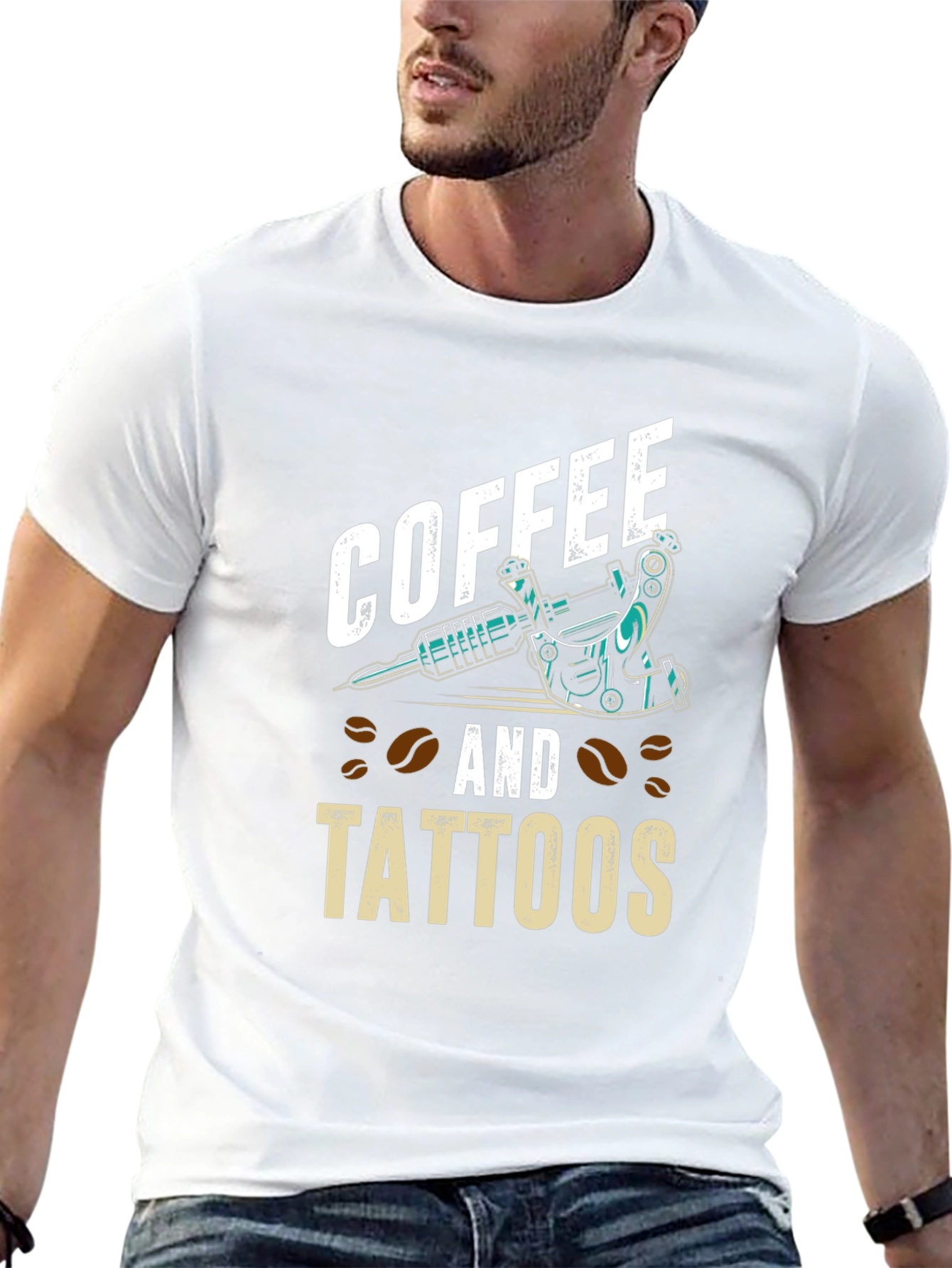 Coffee and Tattoos Graphic T-Shirt