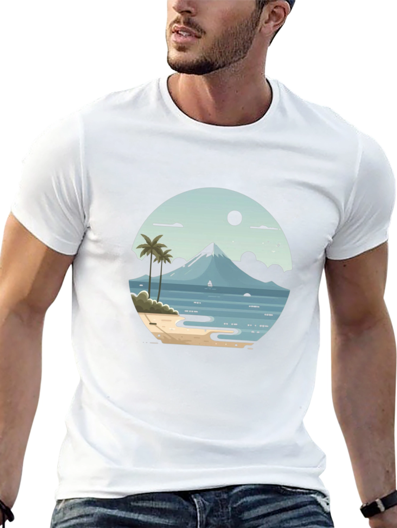 Island Vista Graphic T-Shirt - Relaxed Fit
