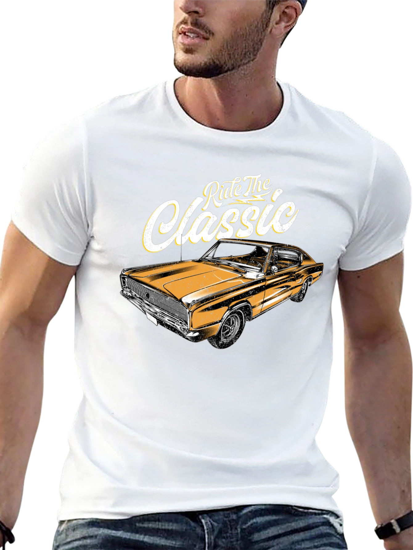 Ride The Classic Car Graphic T-Shirt