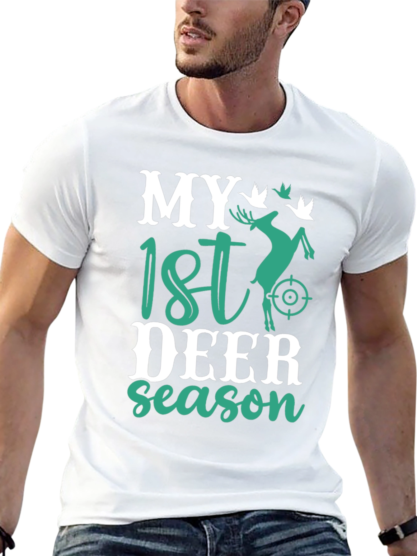 My 1st Deer Season Graphic T-Shirt Hunting Apparel