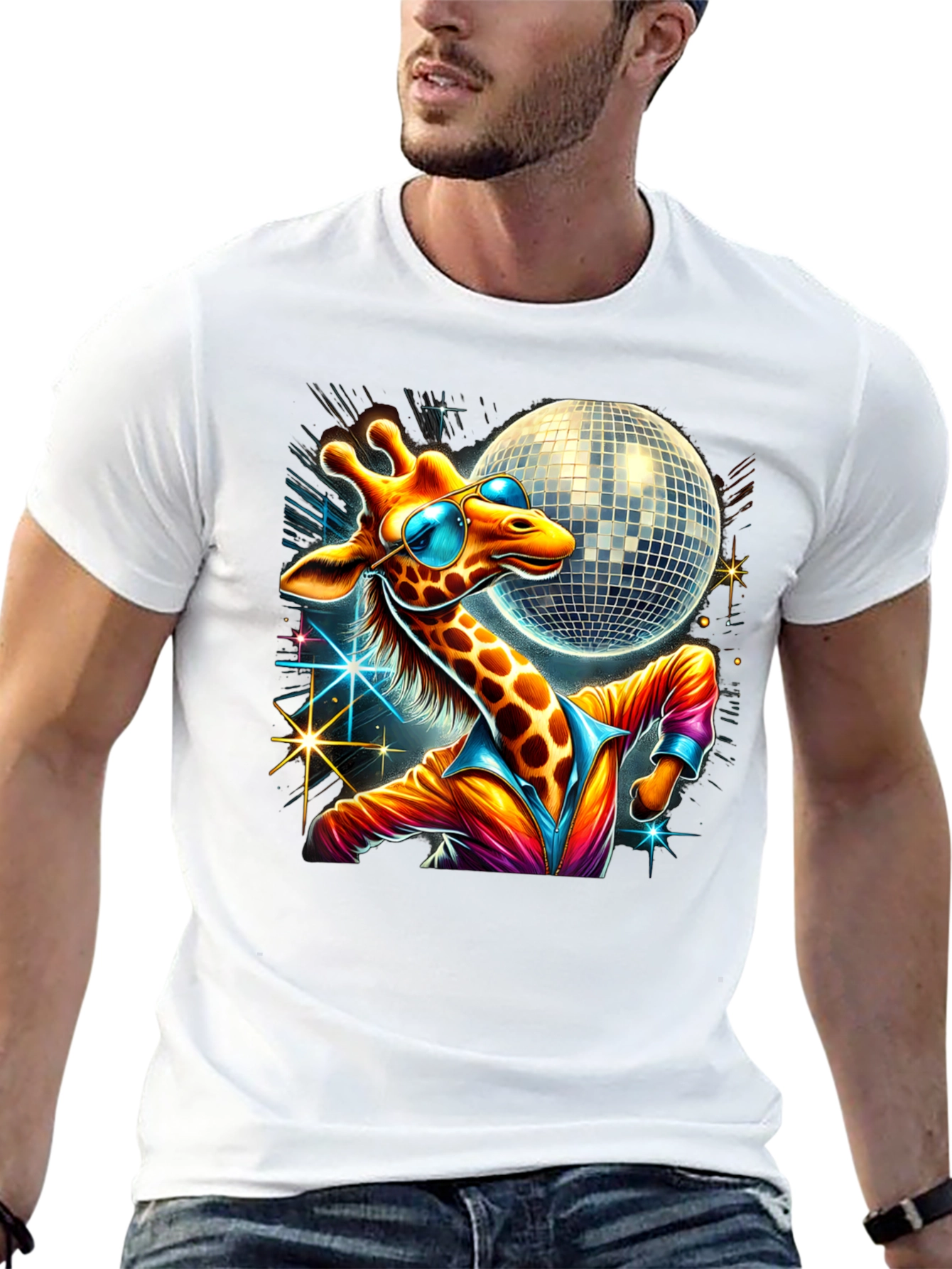 Disco Giraffe T-Shirt