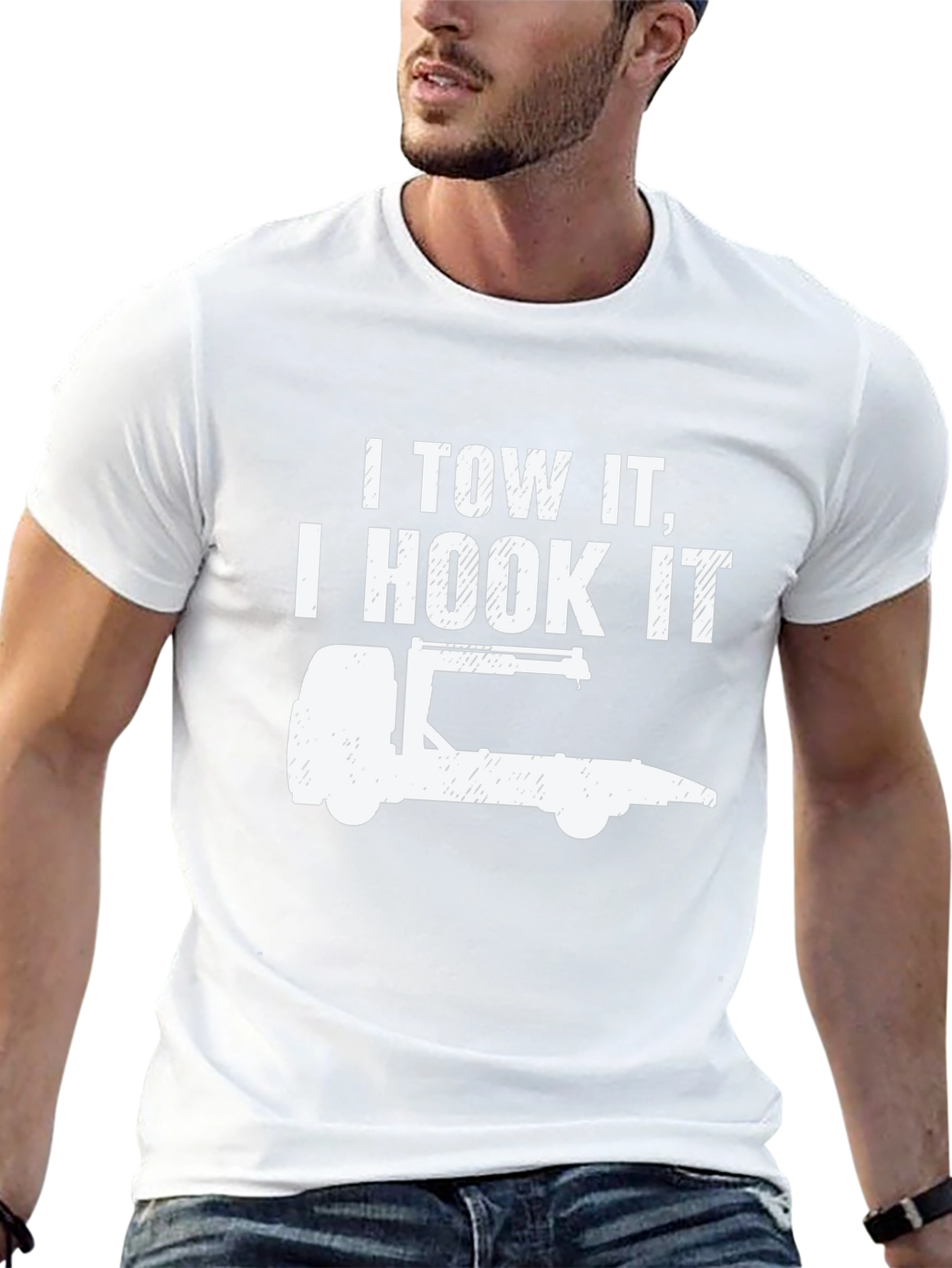 I Tow It I Hook It Tow Truck T-Shirt