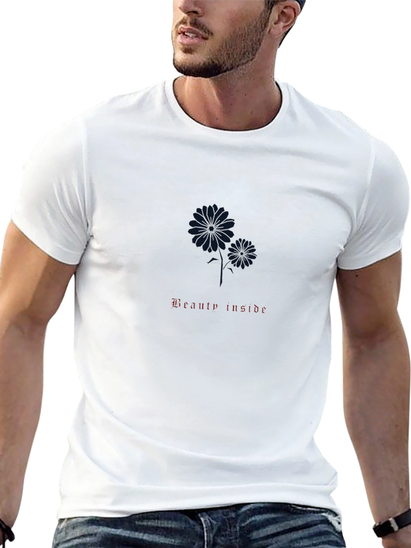 Beauty Inside Black T-Shirt