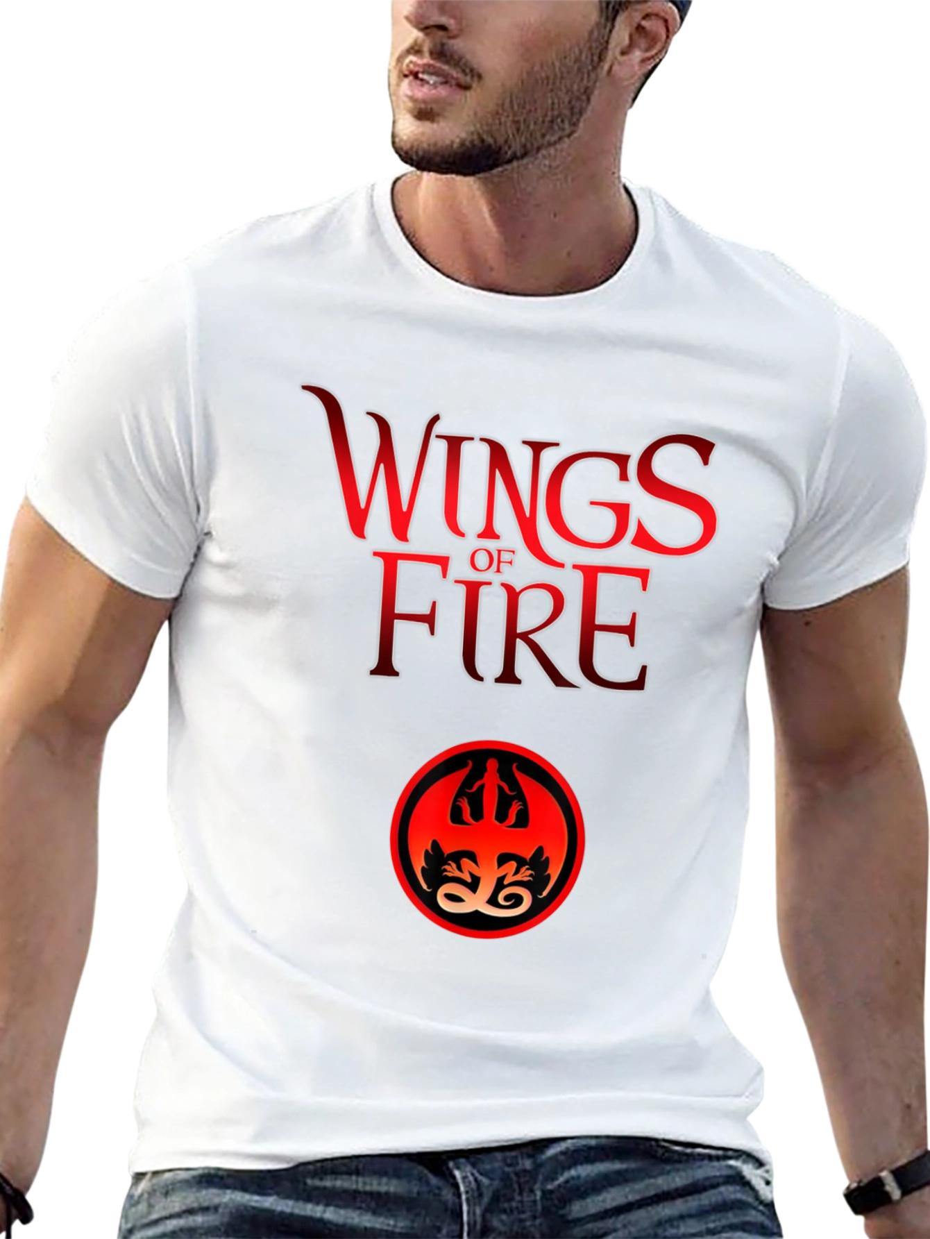Wings of Fire Graphic T-Shirt - Black Cotton Tee