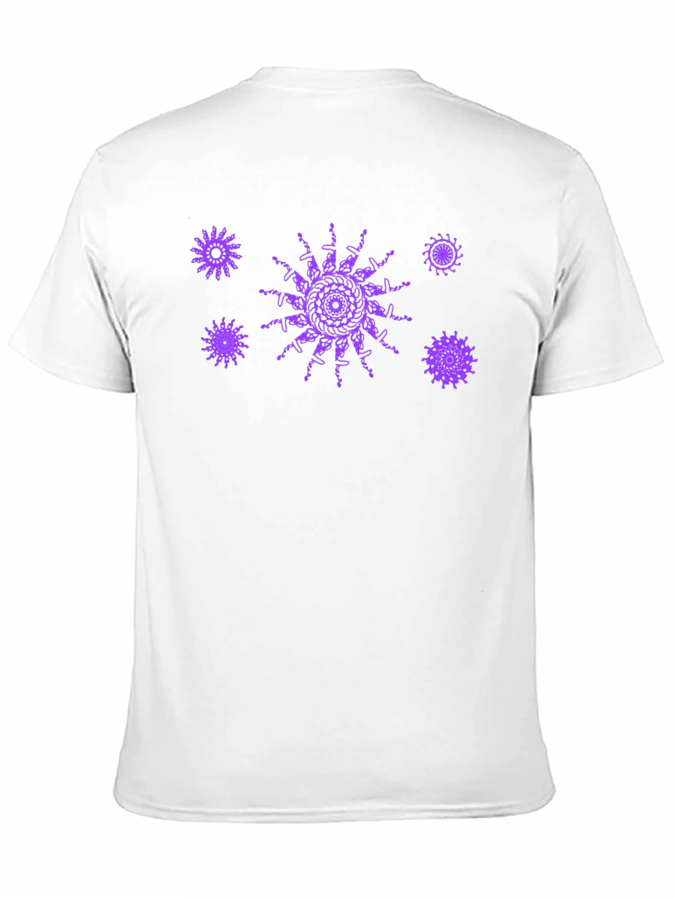 Modern Mandala Print T-Shirt - Stylish Casual Tee