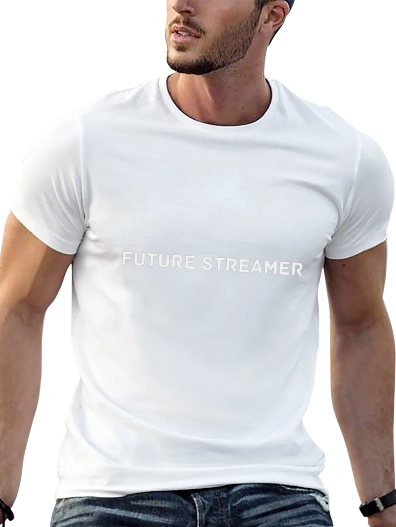 Future Streamer Black T-Shirt - Gamer Apparel