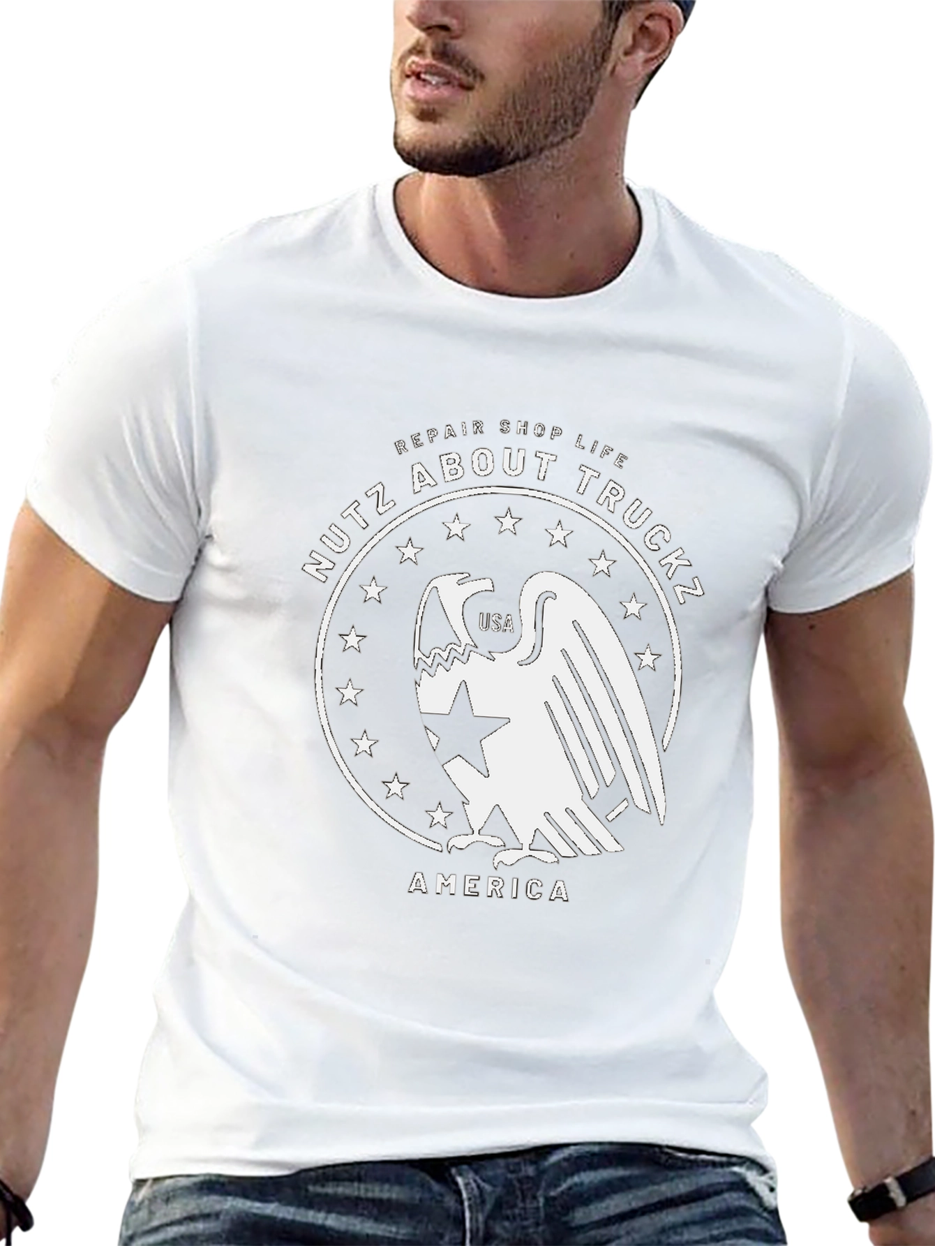 Nutz About Truckz USA T-Shirt