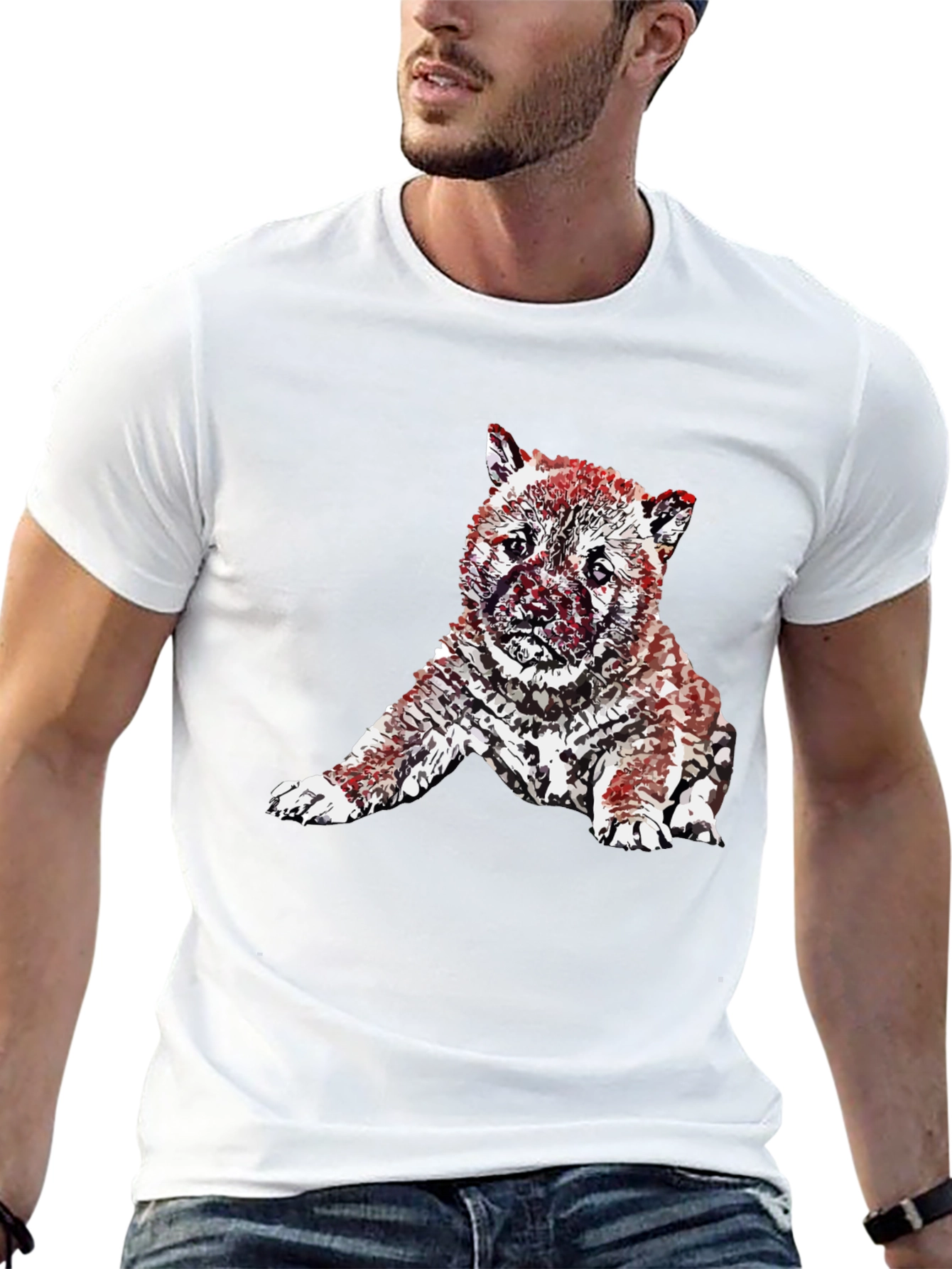 Cool Dog Graphic T-Shirt