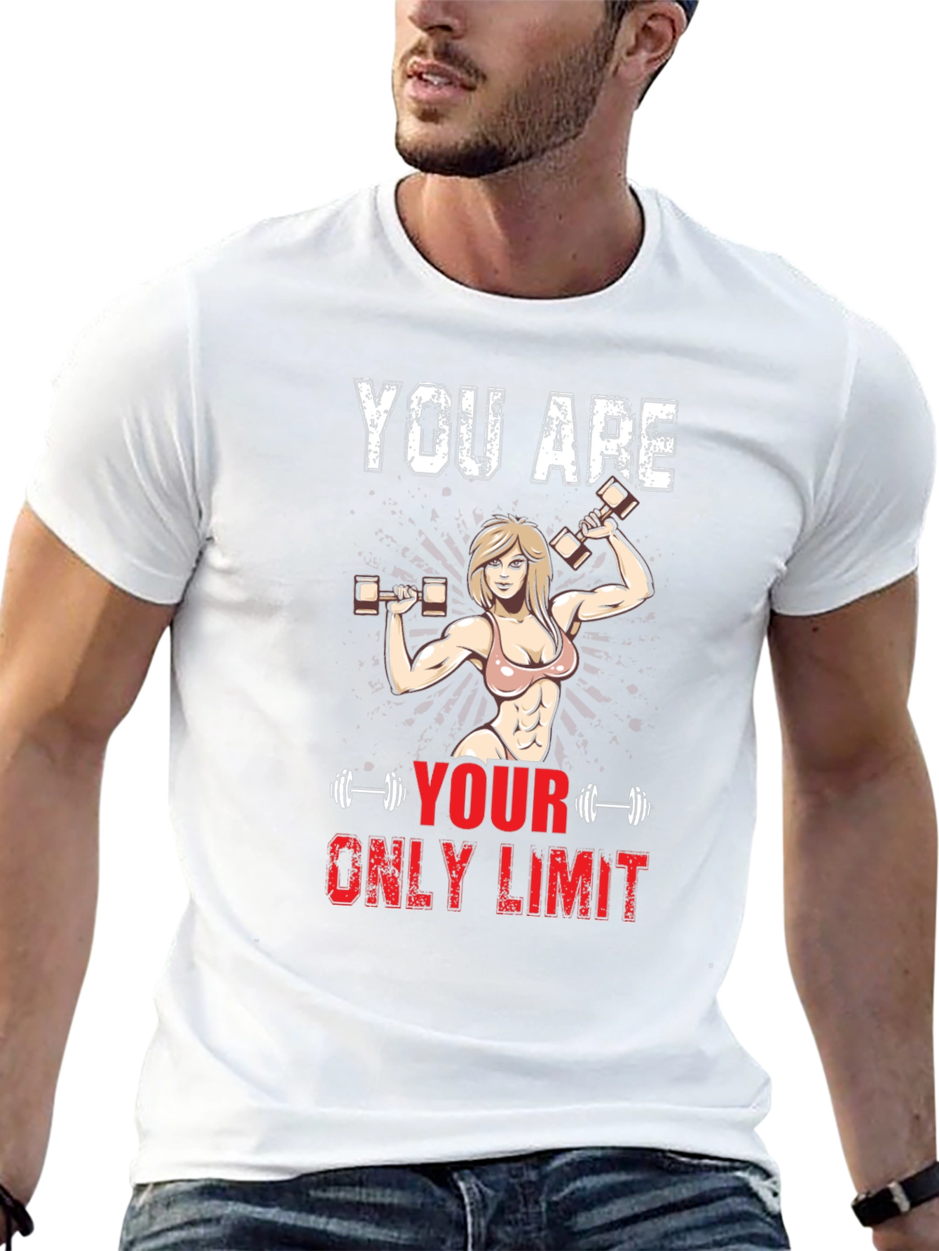 You Are Your Only Limit Gym T-Shirt
