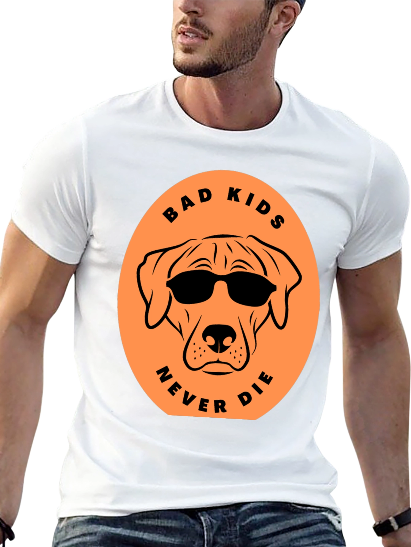 Bad Kids Never Die Dog T-Shirt