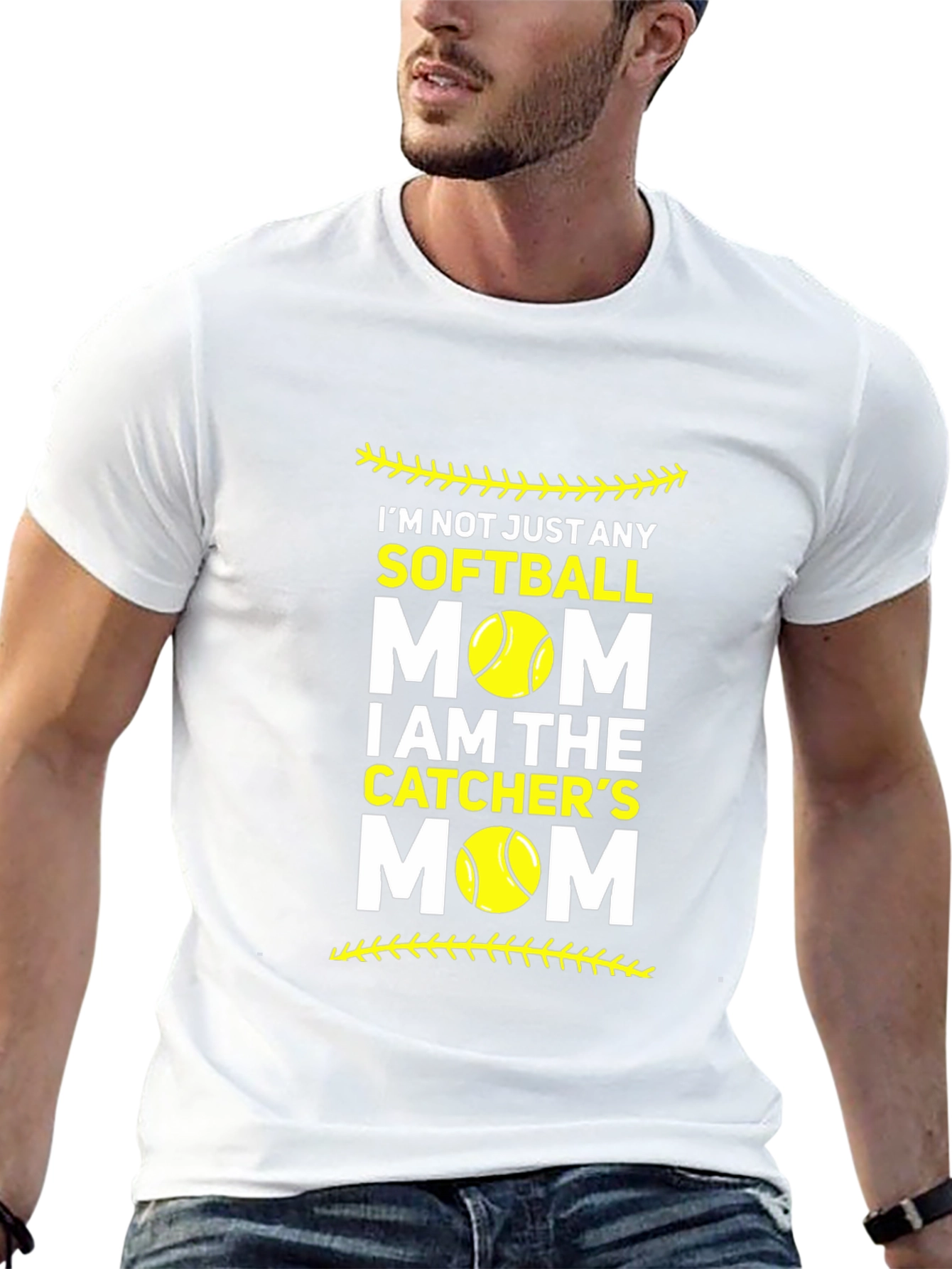 Softball Mom Tee - Catchers Mom Shirt