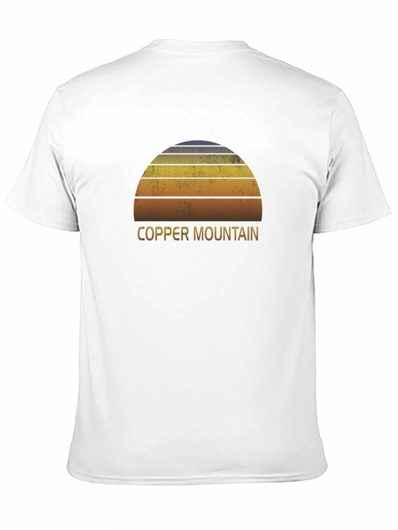 Copper Mountain Retro Sunset Graphic T-Shirt