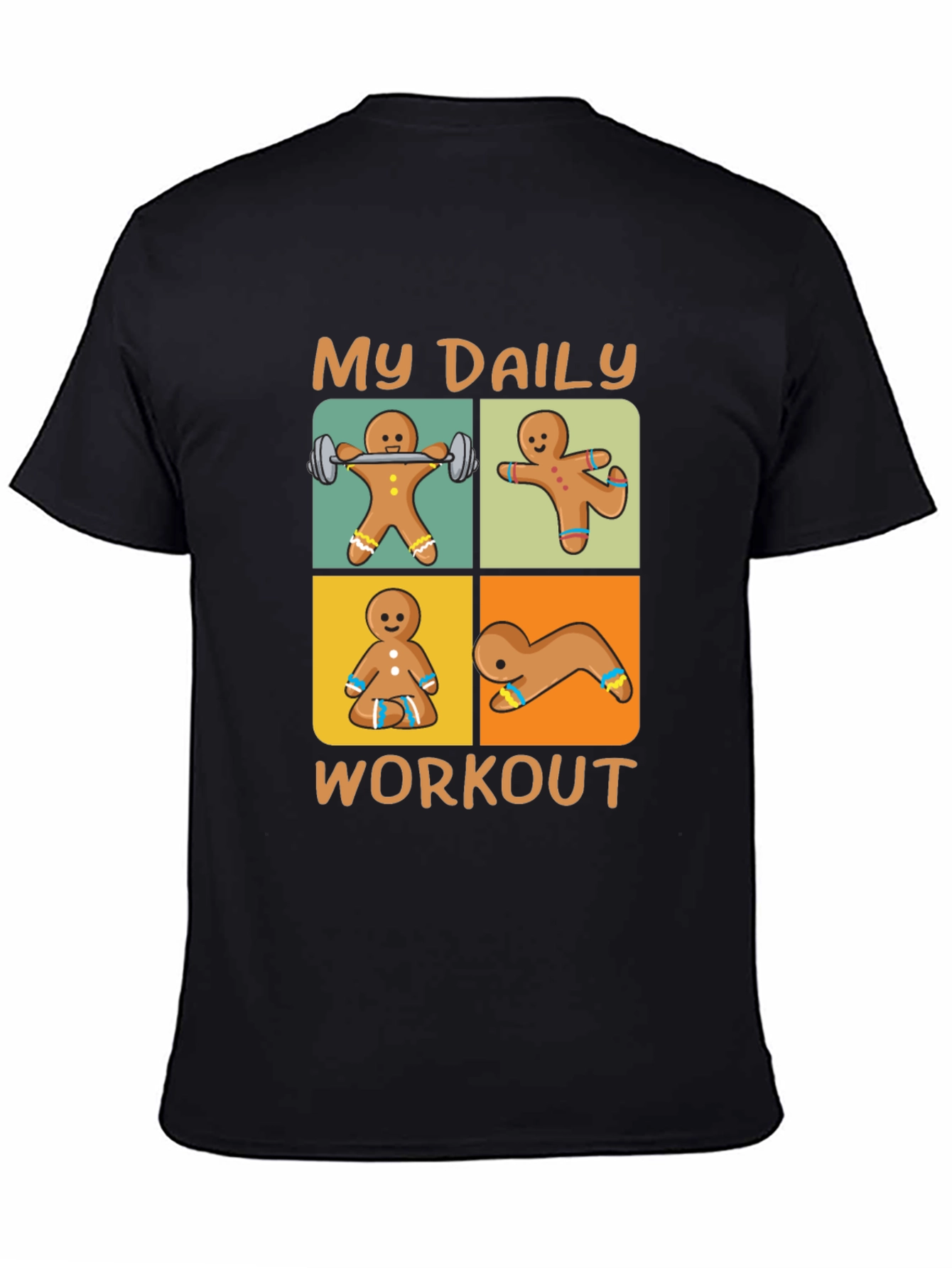 Gingerbread Workout Graphic Tee