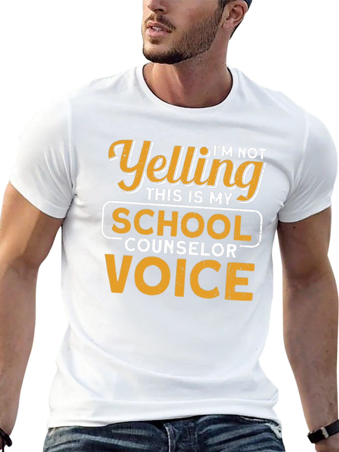 Im Not Yelling School Counselor T-Shirt
