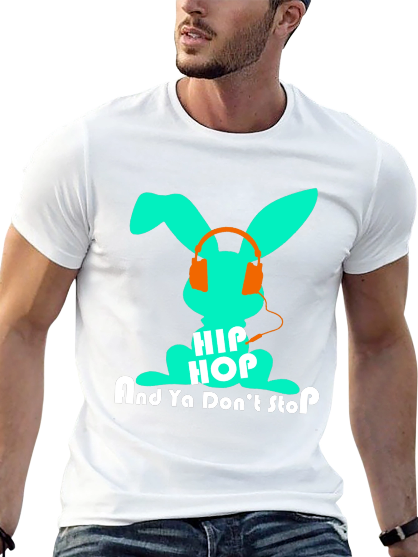 Hip Hop Bunny T-Shirt - And Ya Dont Stop
