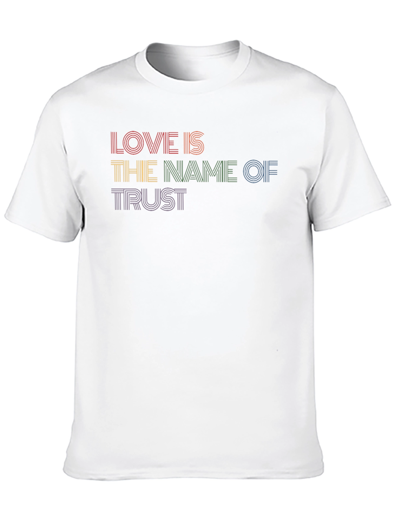 Love Is The Name Of Trust Graphic Tee