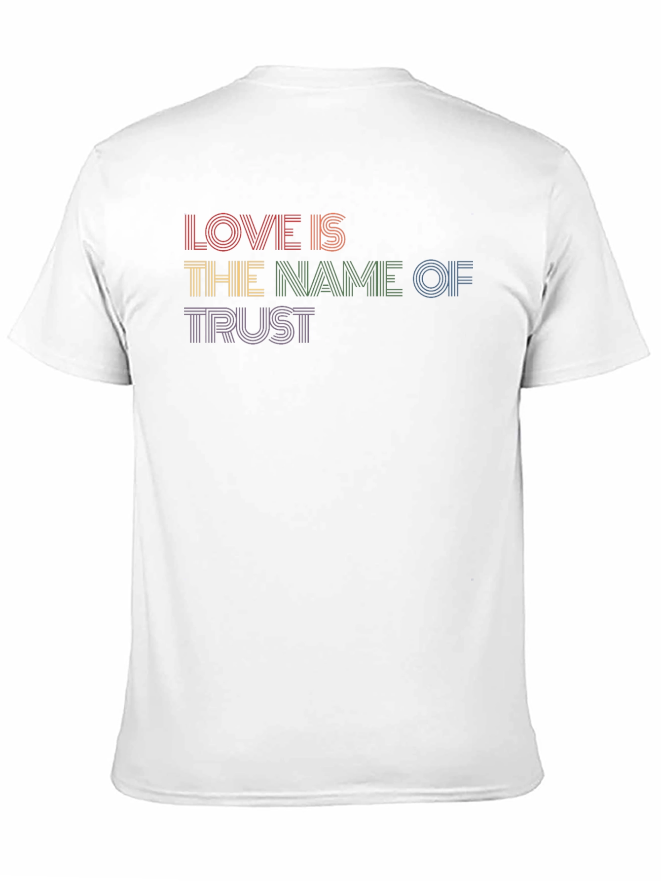 Love Is The Name Of Trust Graphic Tee
