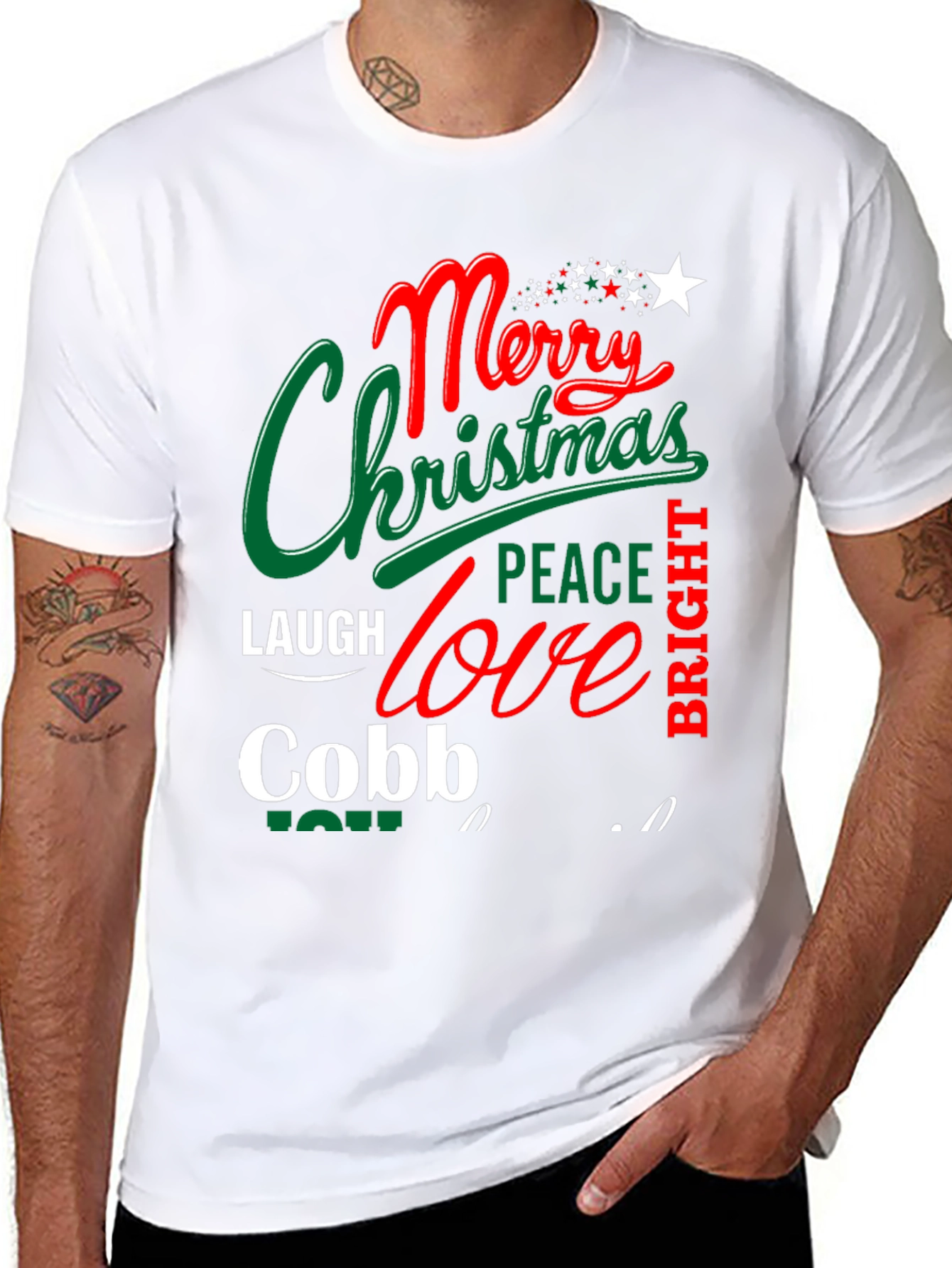 Merry Christmas Cobb T-Shirt Holiday Tee