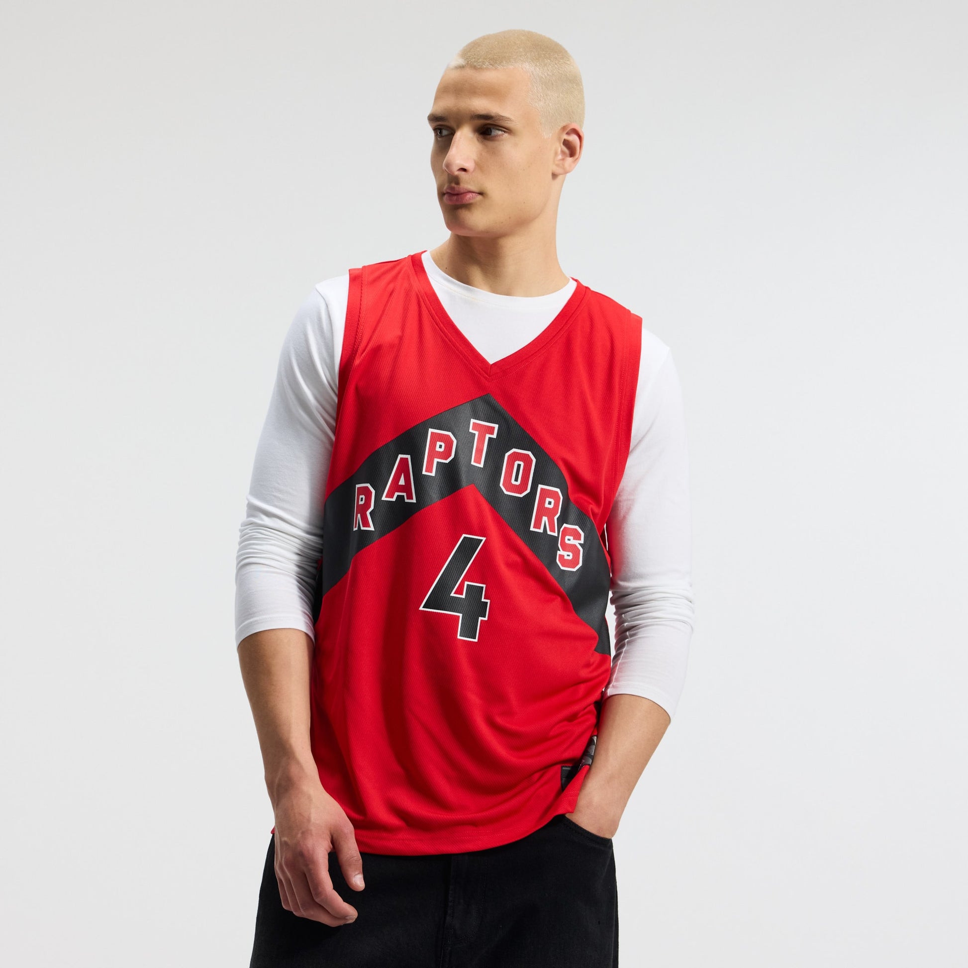 Men's Toronto Raptors Scottie Barnes Fanatics Red Fast Break Replica Jersey - Icon Edition
