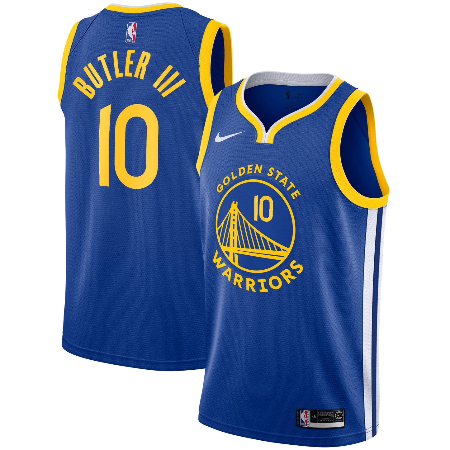 Youth Golden State Warriors Jimmy Butler III Nike Royal Swingman Jersey - Icon Edition