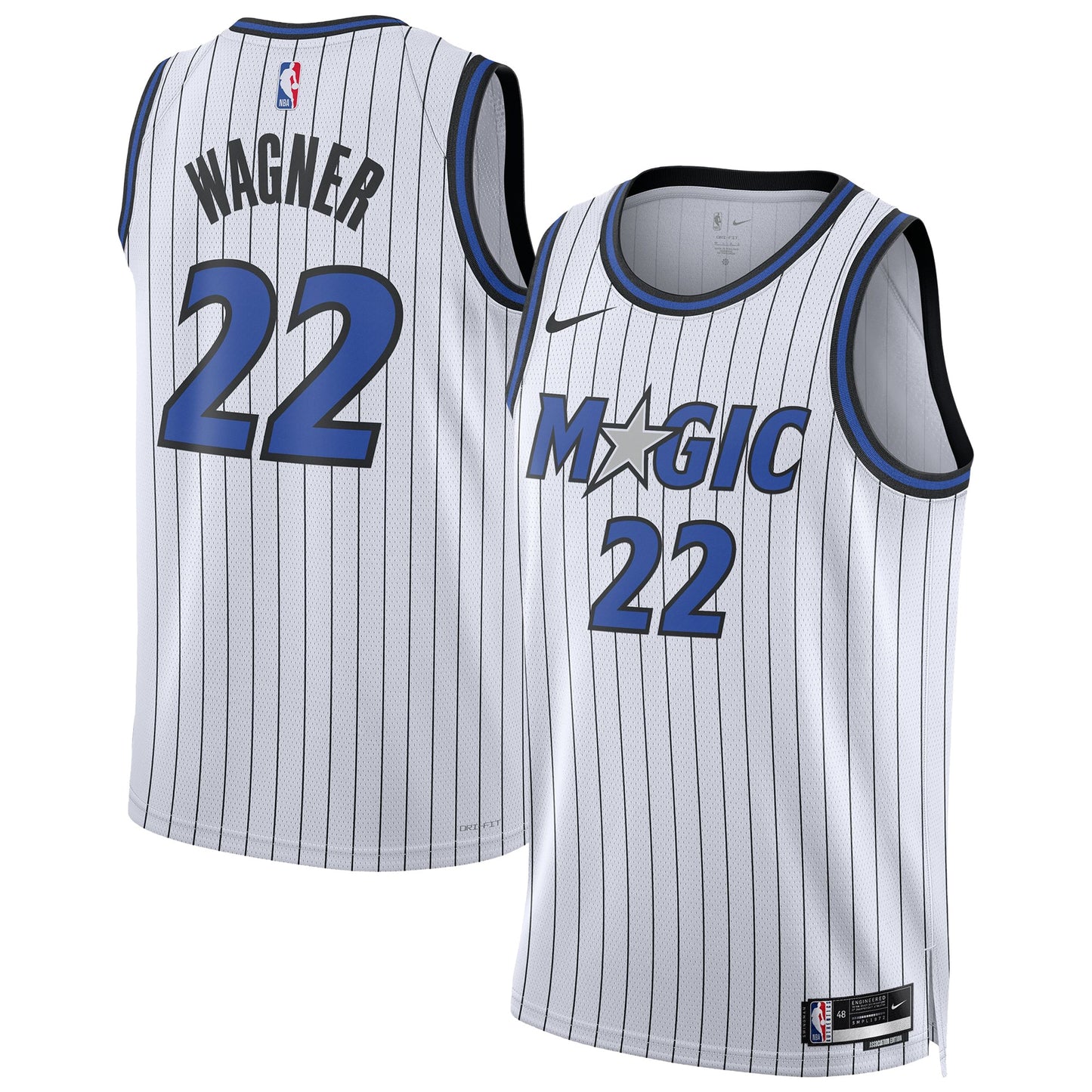 Unisex Orlando Magic Franz Wagner Nike White Swingman Player Jersey - Association Edition