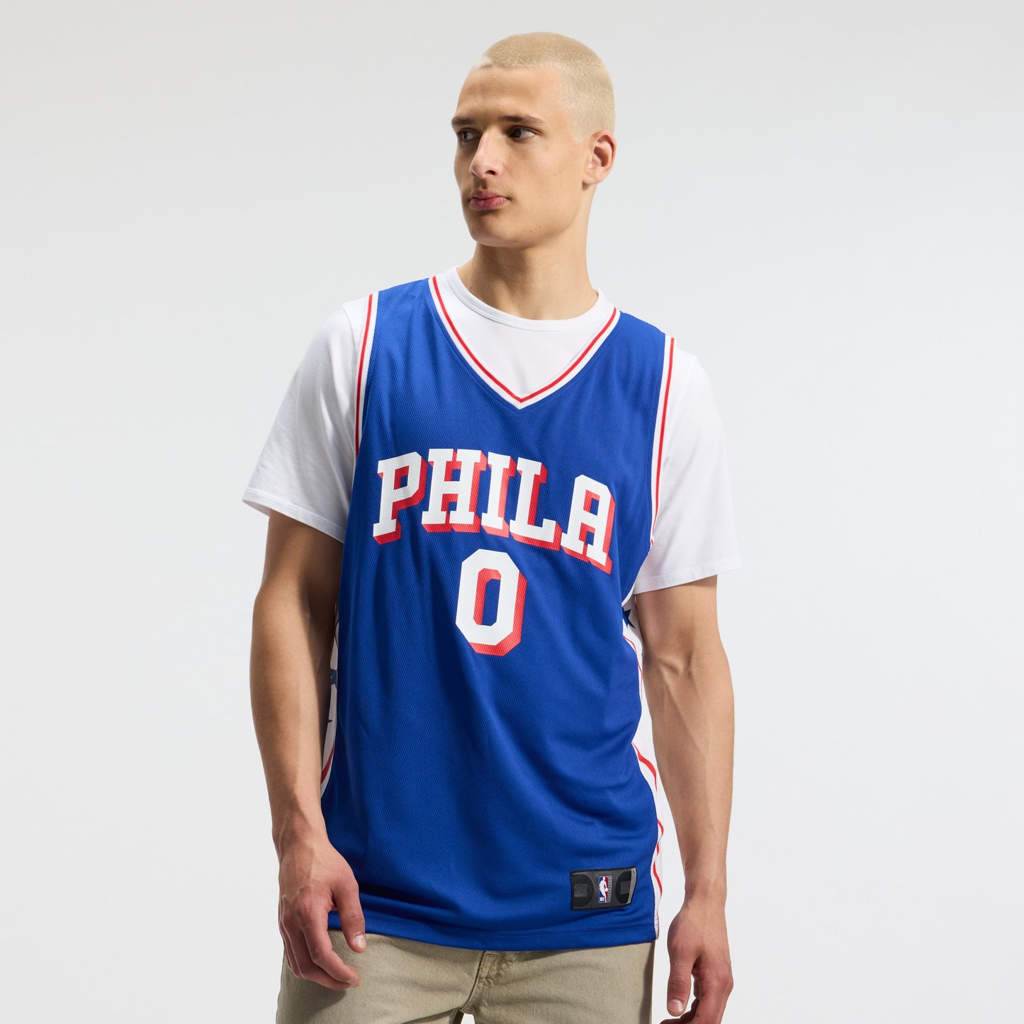 Men's Philadelphia 76ers Tyrese Maxey Fanatics Royal Fast Break Replica Player Jersey - Icon Edition