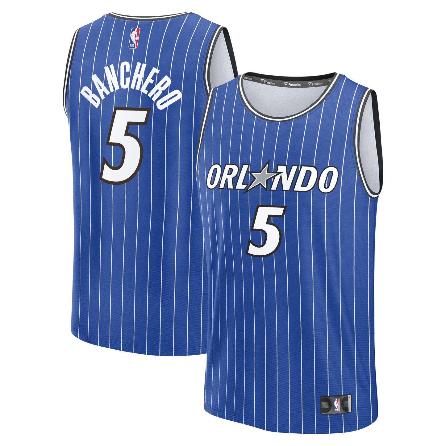Youth Orlando Magic Paolo Banchero Fanatics Blue Fast Break Replica Player Jersey - Icon Edition