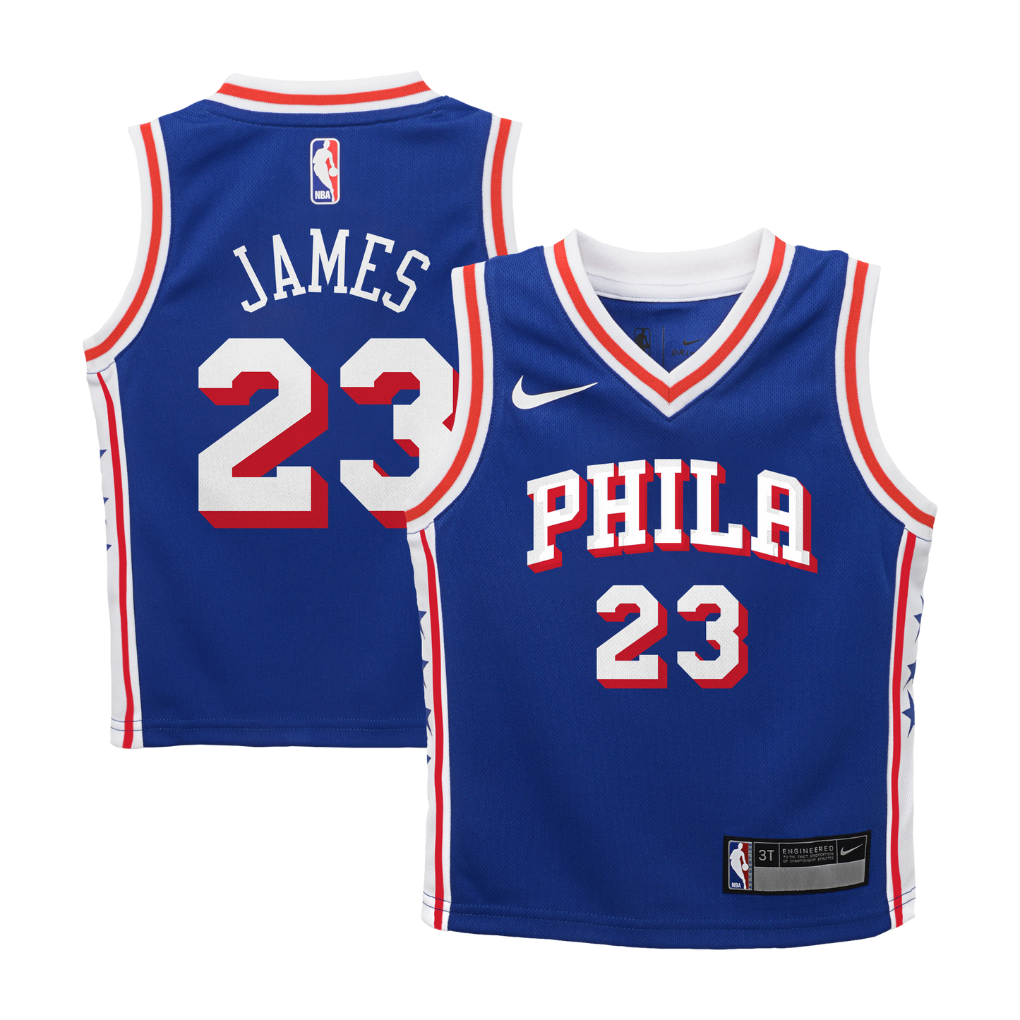 Infant Philadelphia 76ers LeBron James Nike Royal Swingman Jersey - Icon Edition