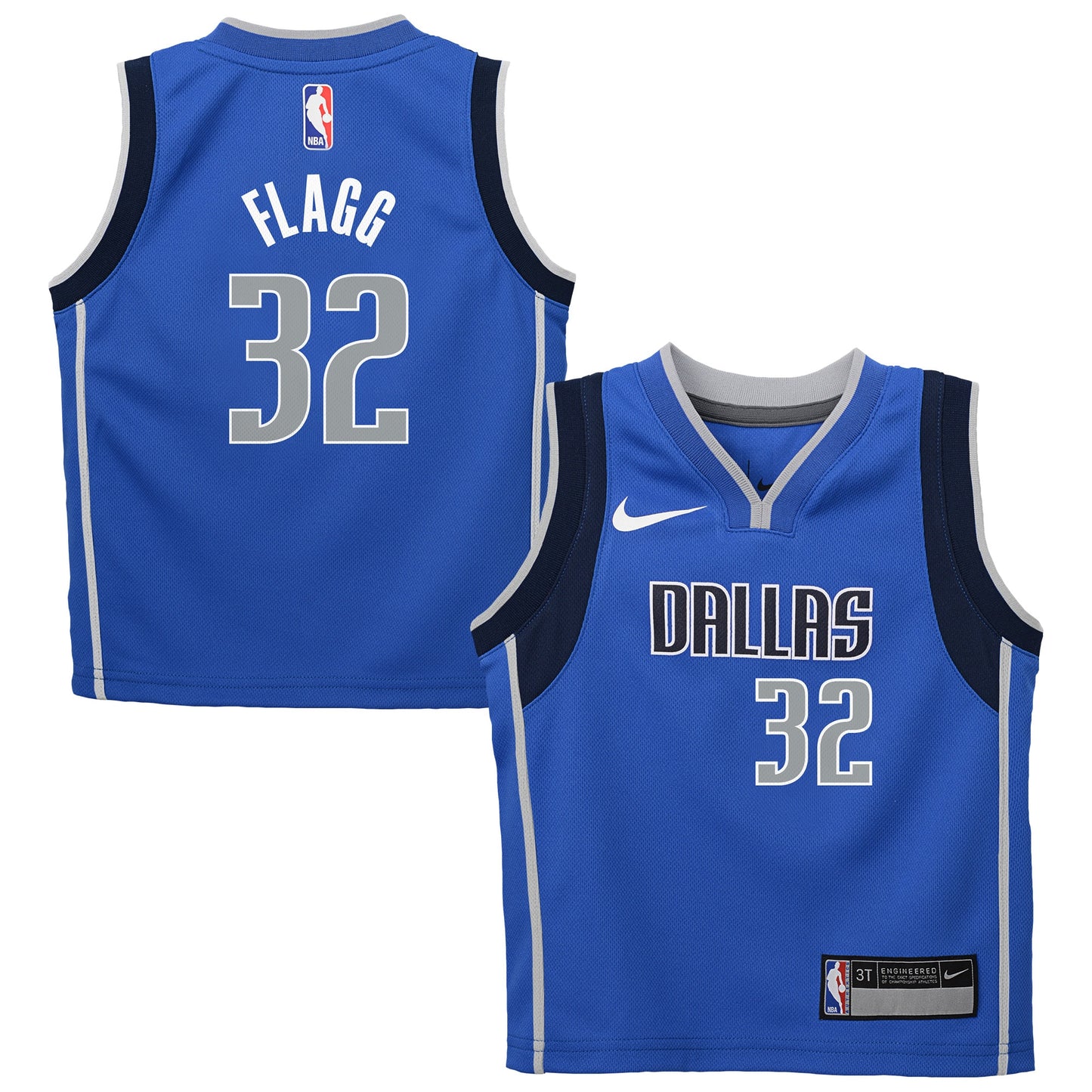 Infant Dallas Mavericks Cooper Flagg Nike Blue Swingman Player Jersey - Icon Edition