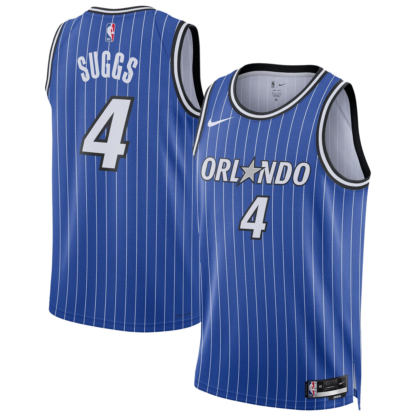 Unisex Orlando Magic Jalen Suggs Nike Blue Swingman Player Jersey - Icon Edition