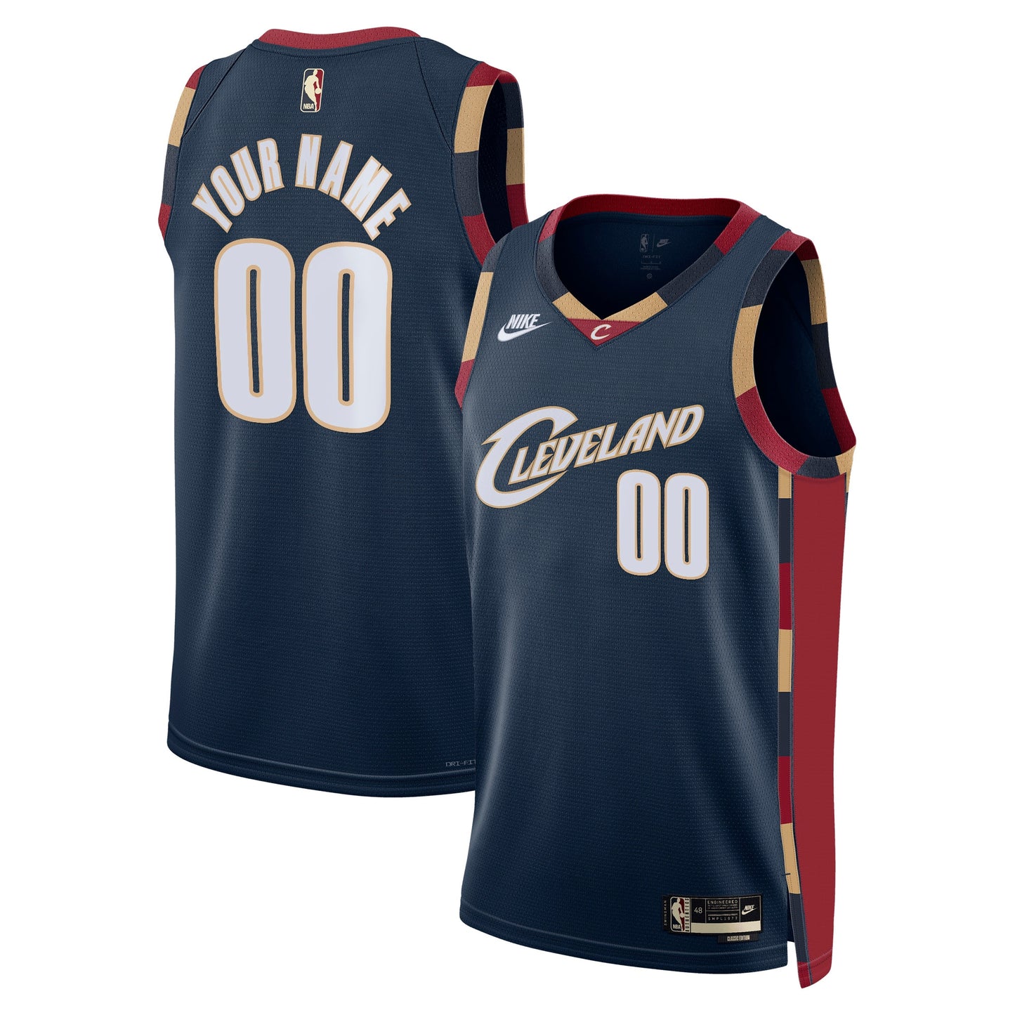 Unisex Cleveland Cavaliers Nike Navy Swingman Custom Jersey - Classic Edition