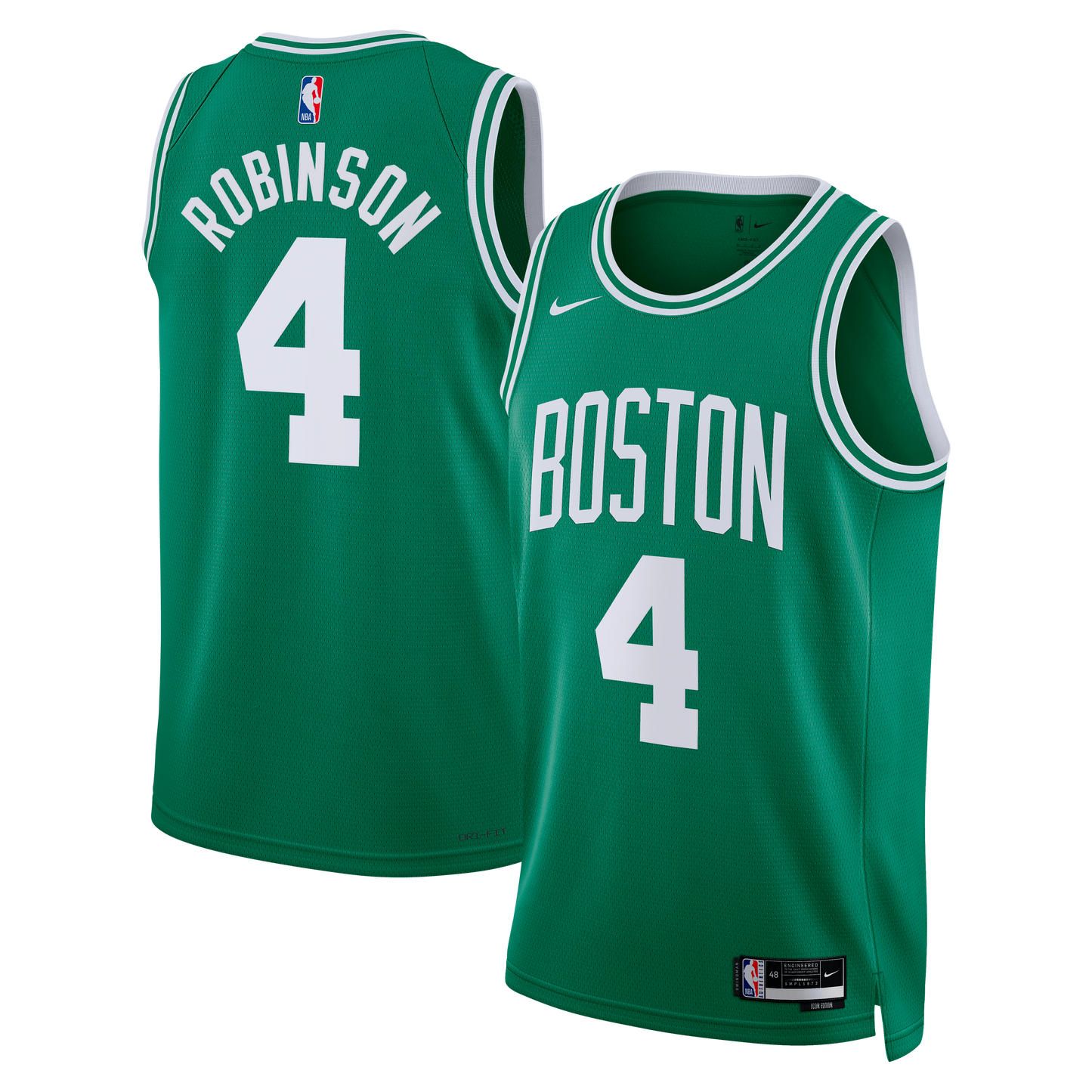 Unisex Boston Celtics Mitchell Robinson Nike Kelly Green Swingman Jersey - Icon Edition
