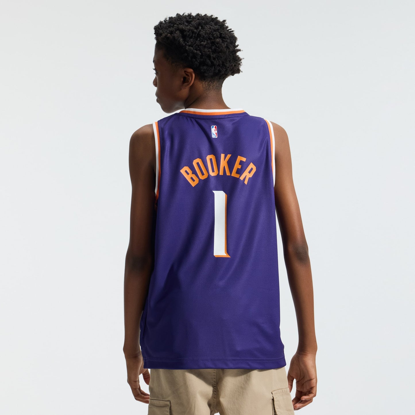 Youth Phoenix Suns Devin Booker Fanatics Purple Fast Break Replica Player Jersey - Icon Edition