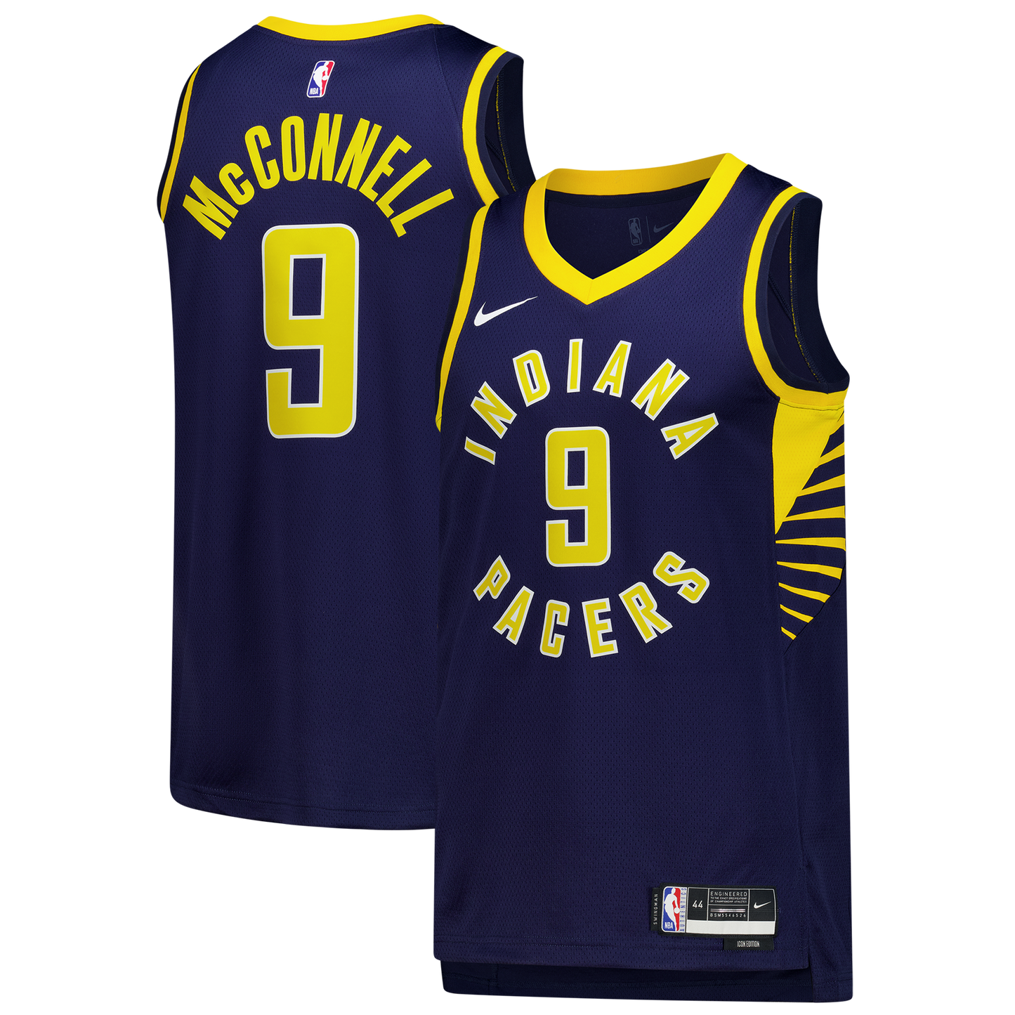 Unisex Indiana Pacers T.J. McConnell Nike Navy Swingman Jersey - Icon Edition