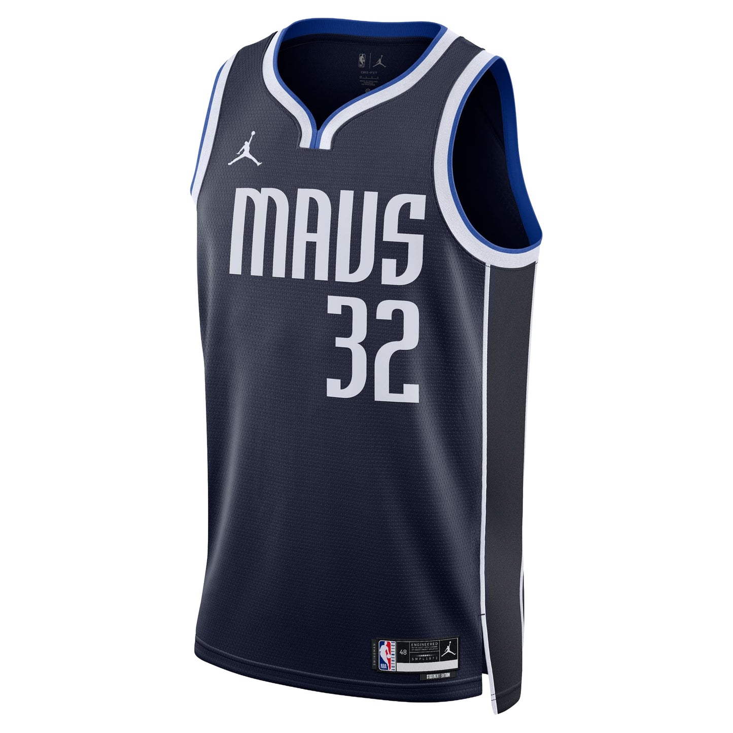 Unisex Dallas Mavericks Cooper Flagg Jordan Brand Navy Swingman Jersey - Statement Edition