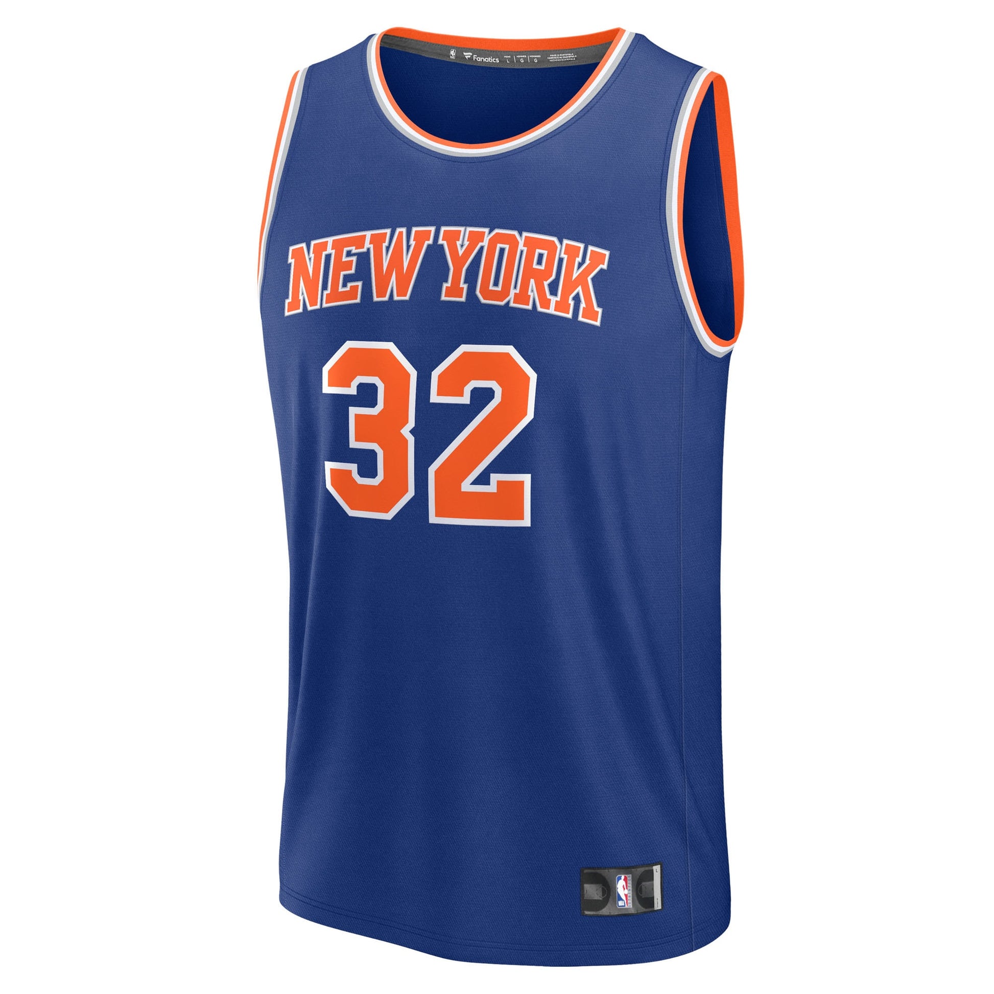 Youth New York Knicks Karl-Anthony Towns Fanatics Blue Fast Break Replica Player Jersey - Icon Edition