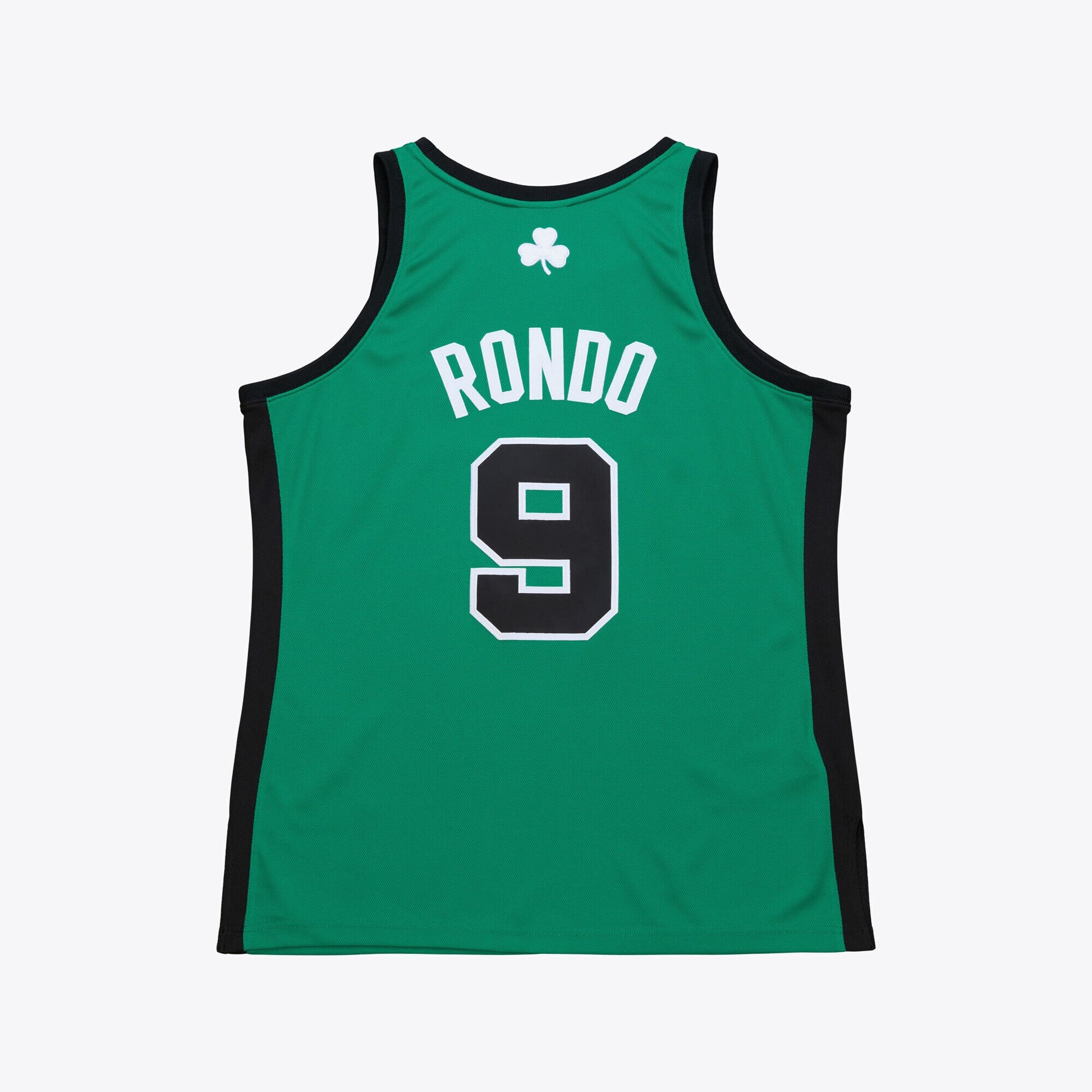 Men's Boston Celtics Rajon Rondo Mitchell & Ness Kelly Green 2007-08 Hardwood Classics Authentic Jersey