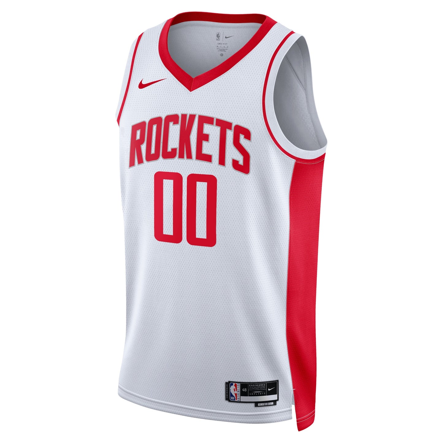 Unisex Houston Rockets Nike White Swingman Custom Jersey - Association Edition