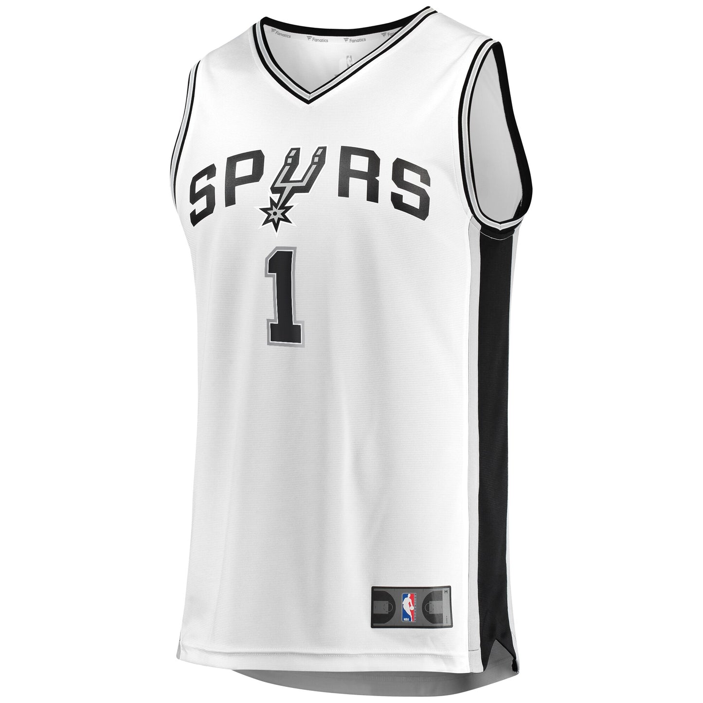 Youth San Antonio Spurs Victor Wembanyama Fanatics White Fast Break Replica Player Jersey - Association Edition