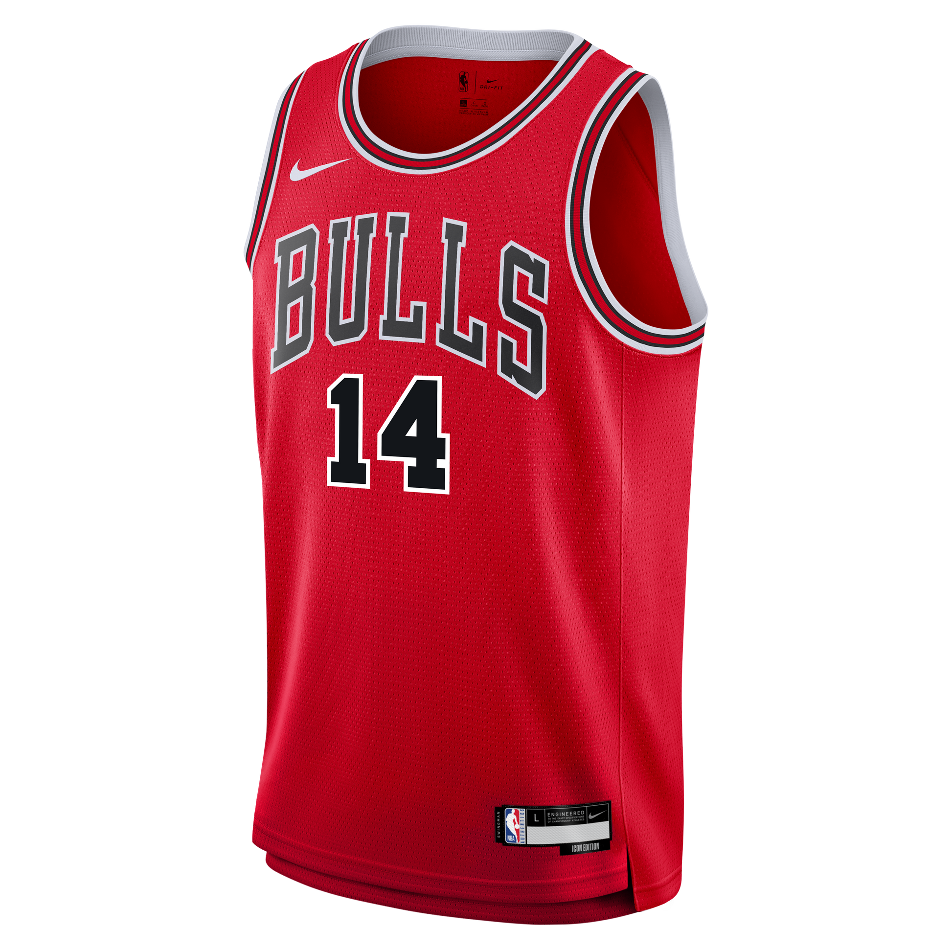 Youth Chicago Bulls Matas Buzelis Nike Red Swingman Jersey - Icon Edition