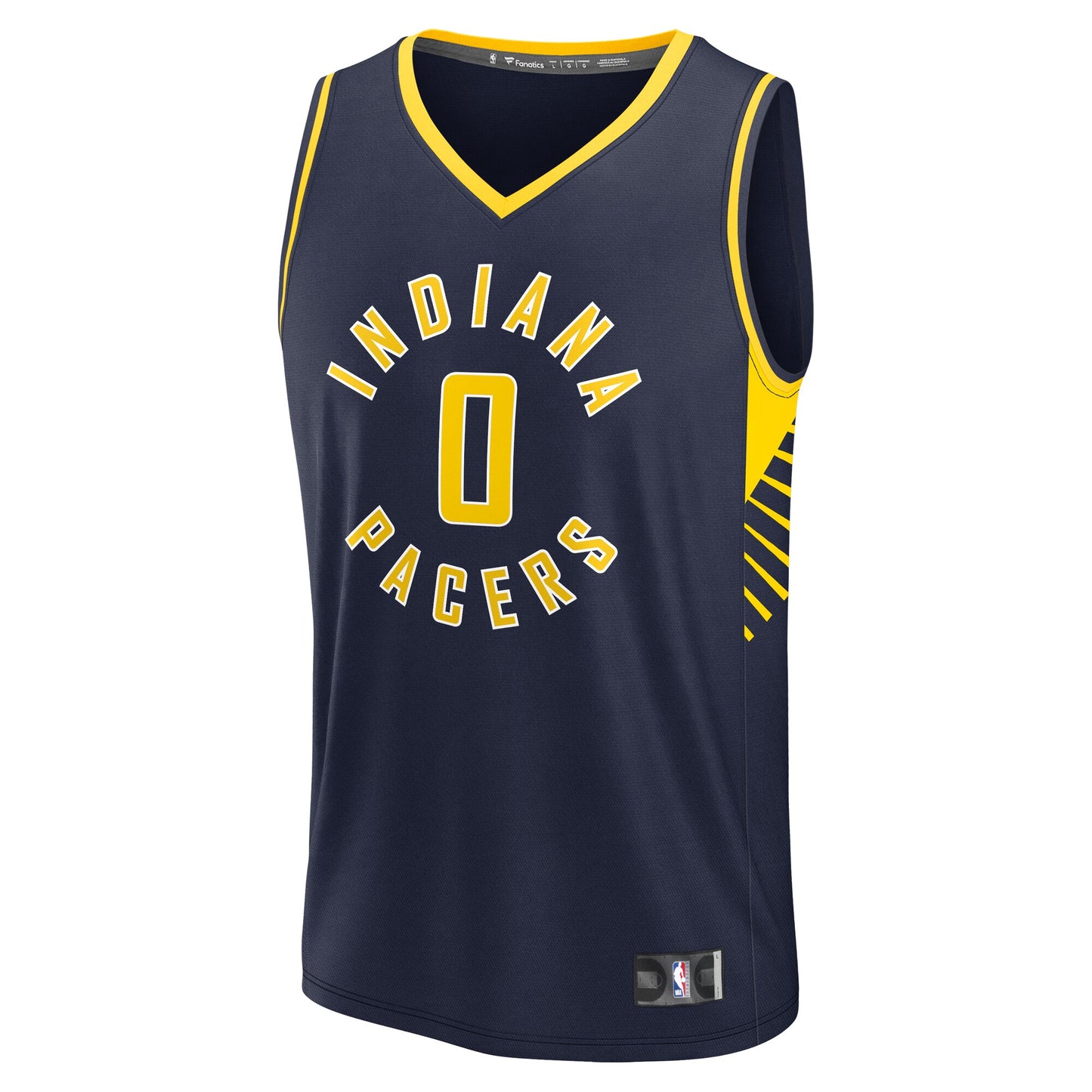Youth Indiana Pacers Tyrese Haliburton Fanatics Navy Fast Break Replica Player Jersey - Icon Edition