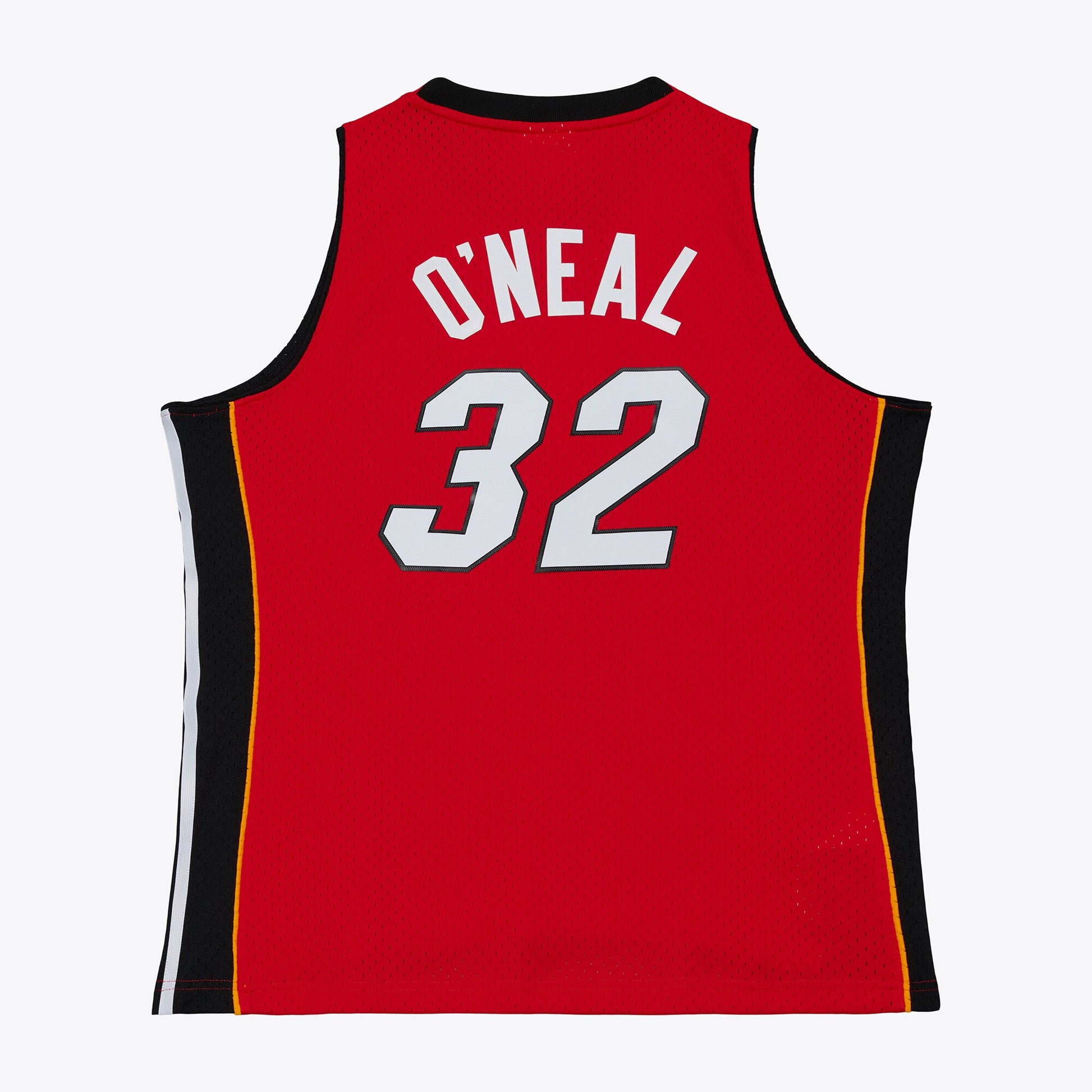 Men's Miami Heat Shaquille O'Neal Mitchell & Ness Red 2005-06 Swingman Jersey