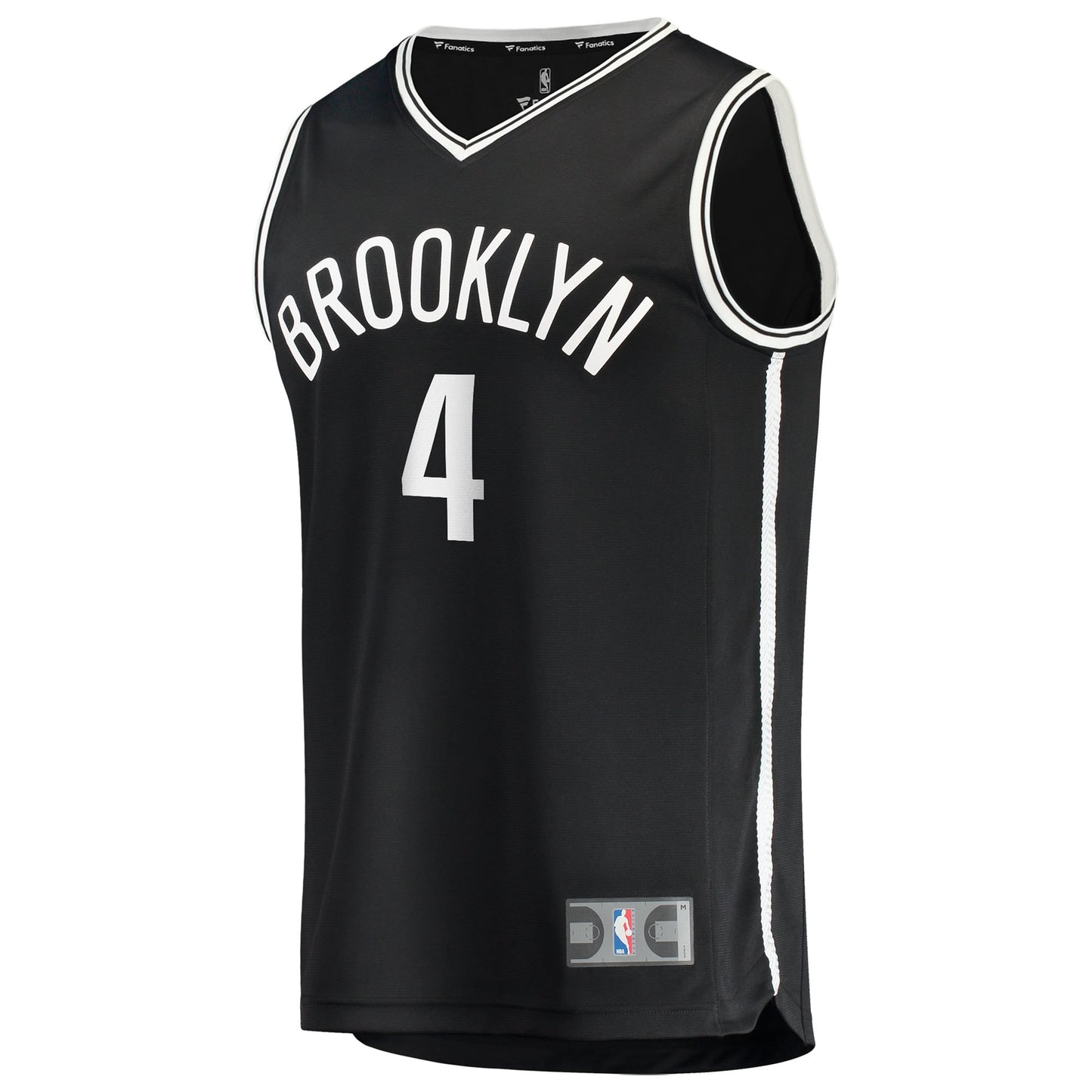 Men's Brooklyn Nets Drake Powell Fanatics Black Fast Break Replica Jersey - Icon Edition