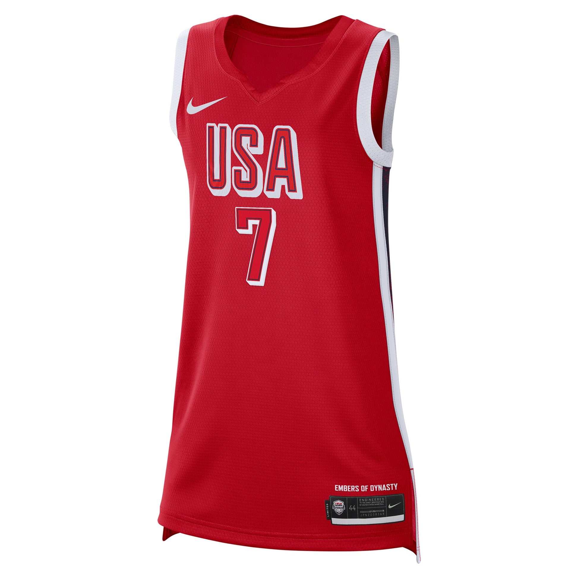 Unisex USA Basketball Kahleah Copper Nike Red 2026 FIBA Women's World Cup Swingman Jersey
