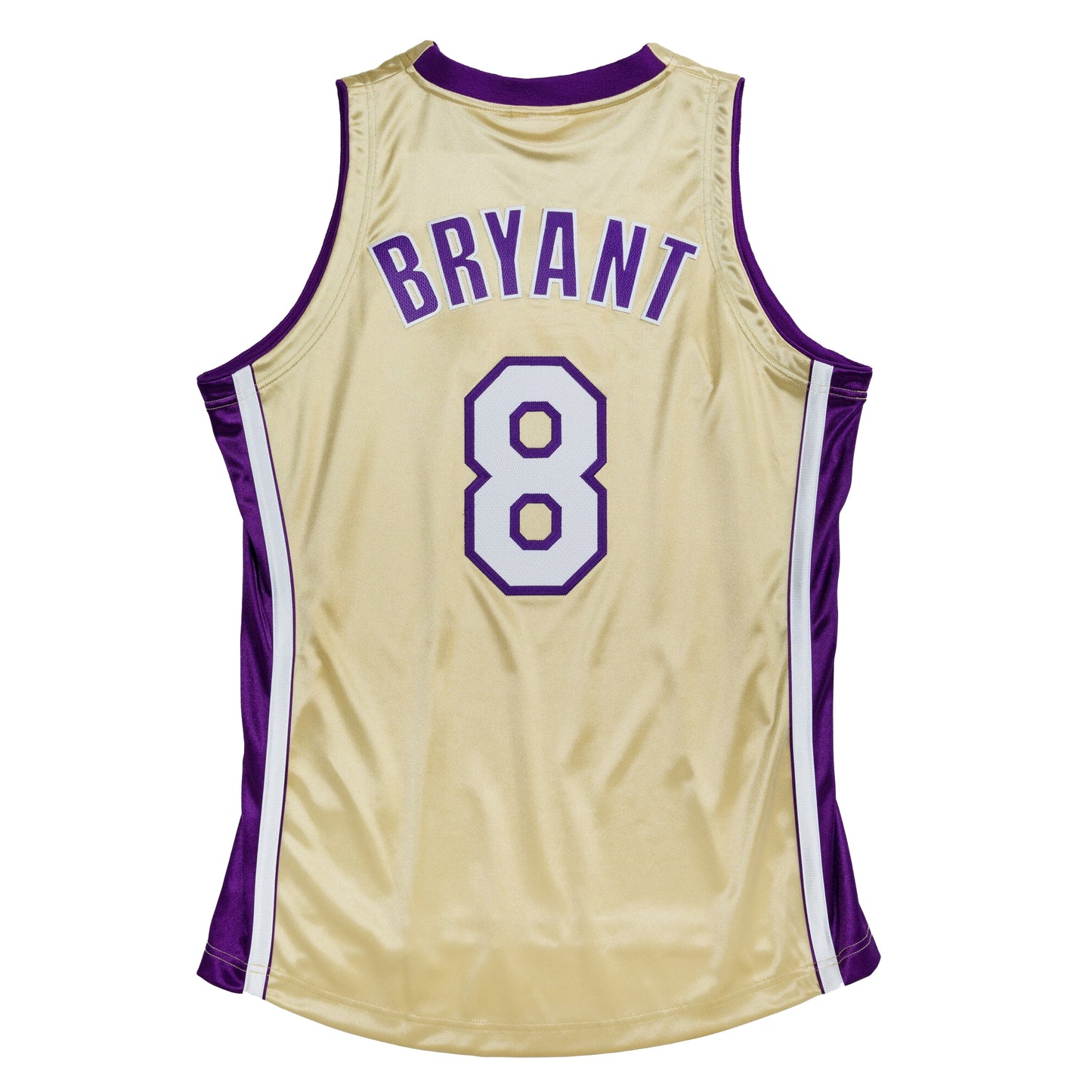 Men's Los Angeles Lakers Kobe Bryant Mitchell & Ness Gold Hall of Fame Class of 2020 #8 Authentic Jersey