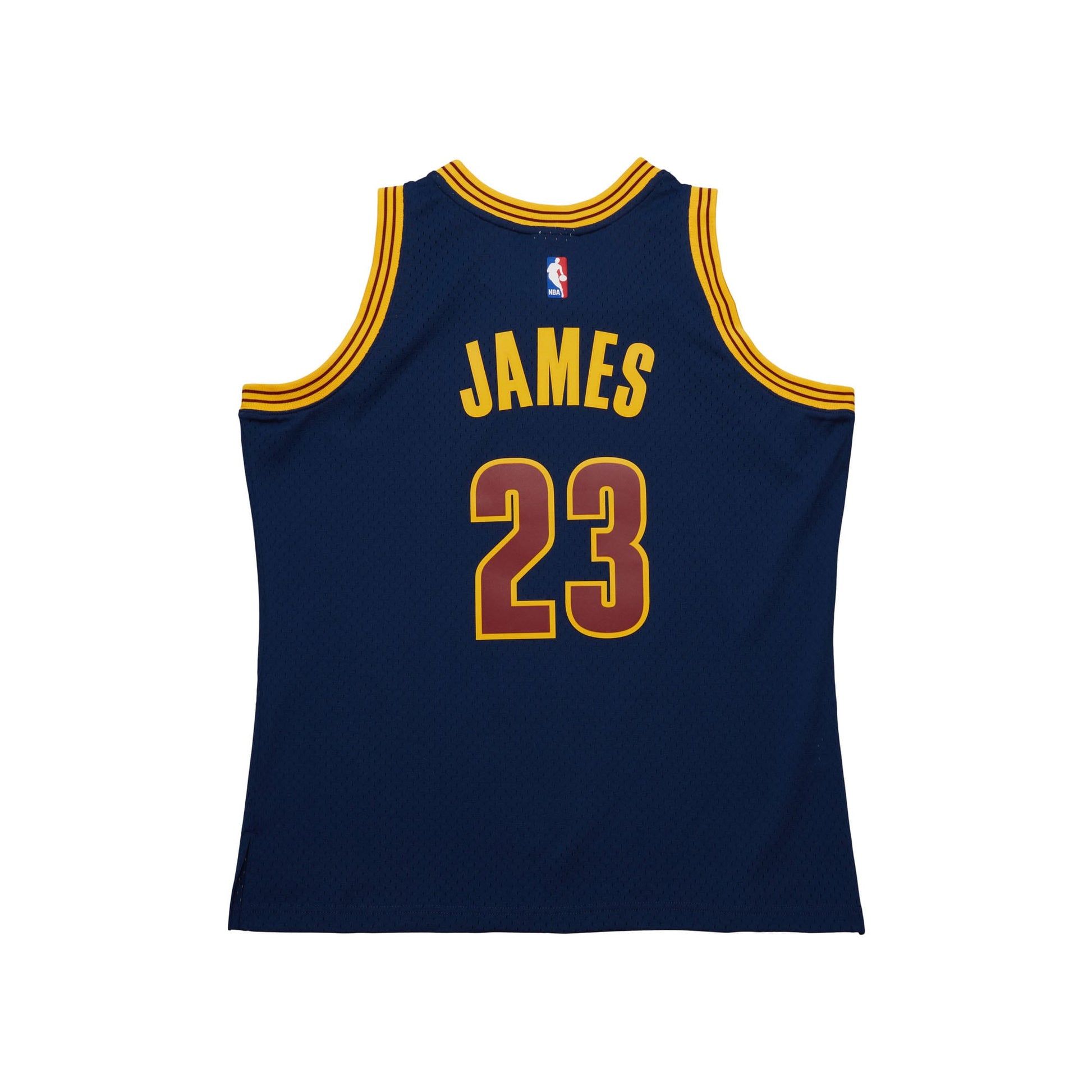 Men's Cleveland Cavaliers LeBron James Mitchell & Ness Navy Big & Tall Hardwood Classics 2008-09 Swingman Jersey