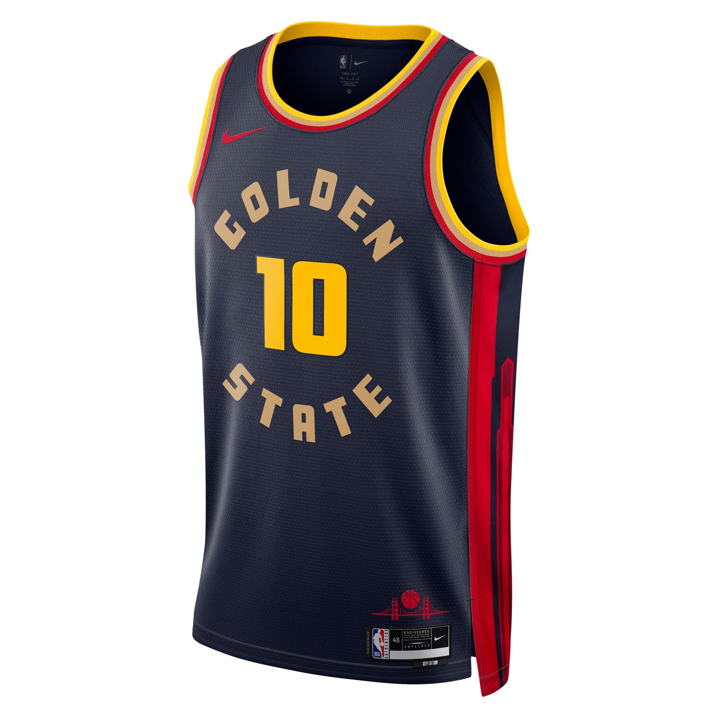 Unisex Golden State Warriors Jimmy Butler Nike Navy Swingman Jersey - City Edition